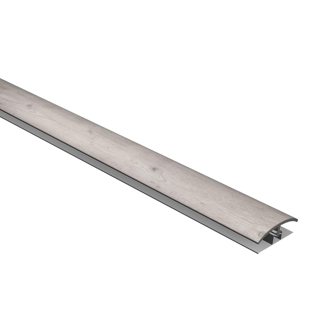 CALI 7914009419 Classic Gray Ash 0.53-in T x 1.25-in W x 72.83-in L Vinyl T-moulding