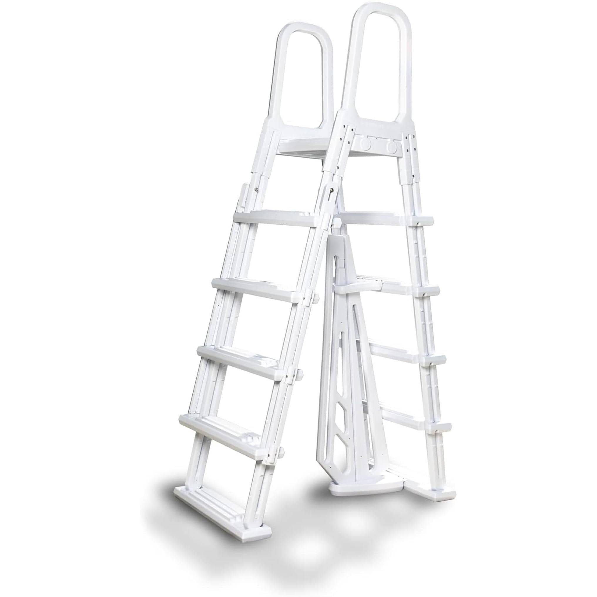 Poolzilla 04-01-006 A-Frame Flip Up Pool Ladder for 48’’ to 54’’ in. Above Ground Pools