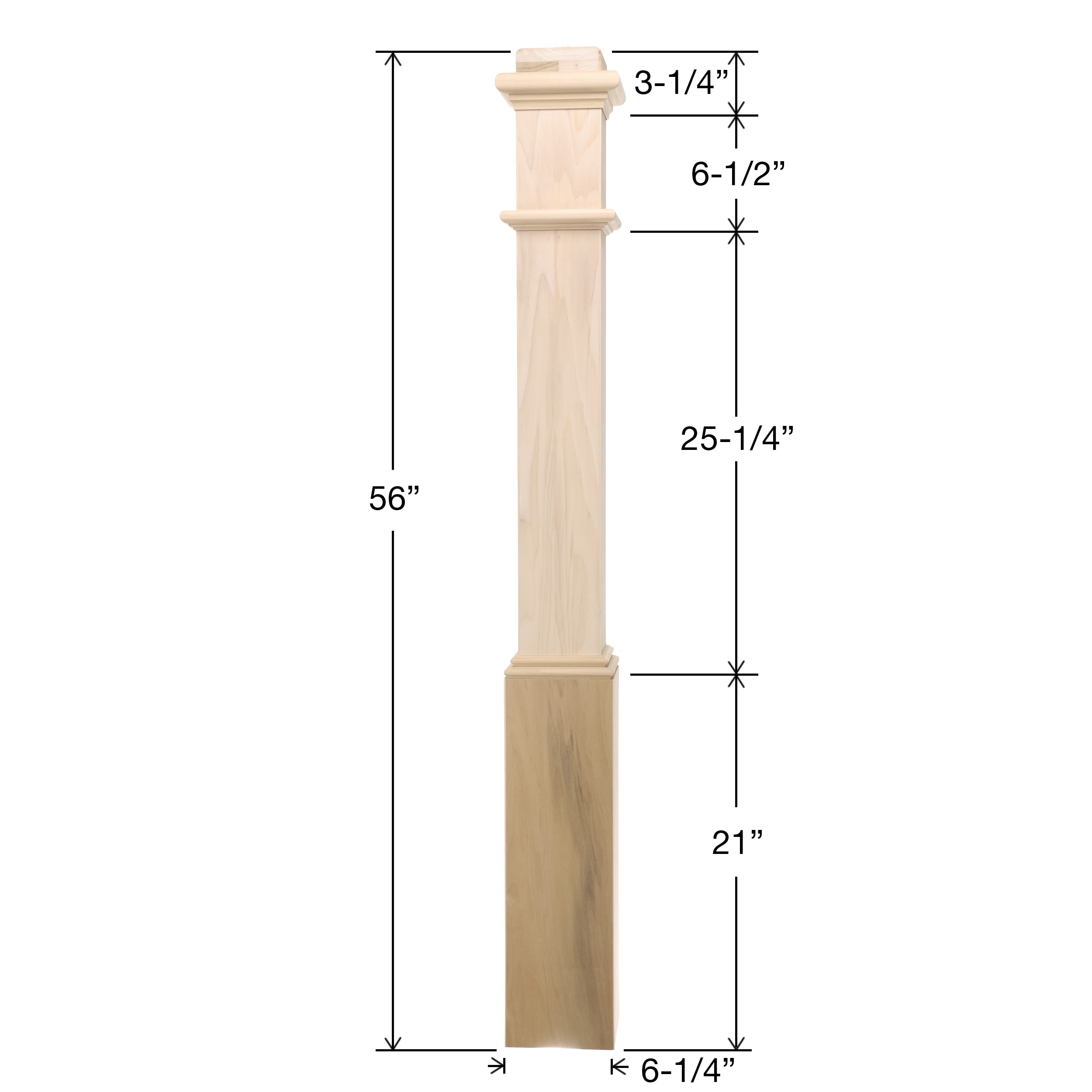 RELIABILT WG991PLPOP Interior-Stairpart-Newel-Posts - View #8