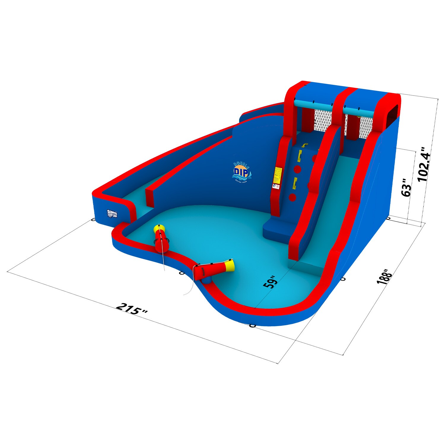 Small size inflatable swimming pool square fishing pool hot sale for  kidsinflatable bouncers, inflatable water slides, bouncy castle, inflatable  combo, inflatable sport games, inflatable tent, inflatable water park,  inflatable obstacle courses wholesales