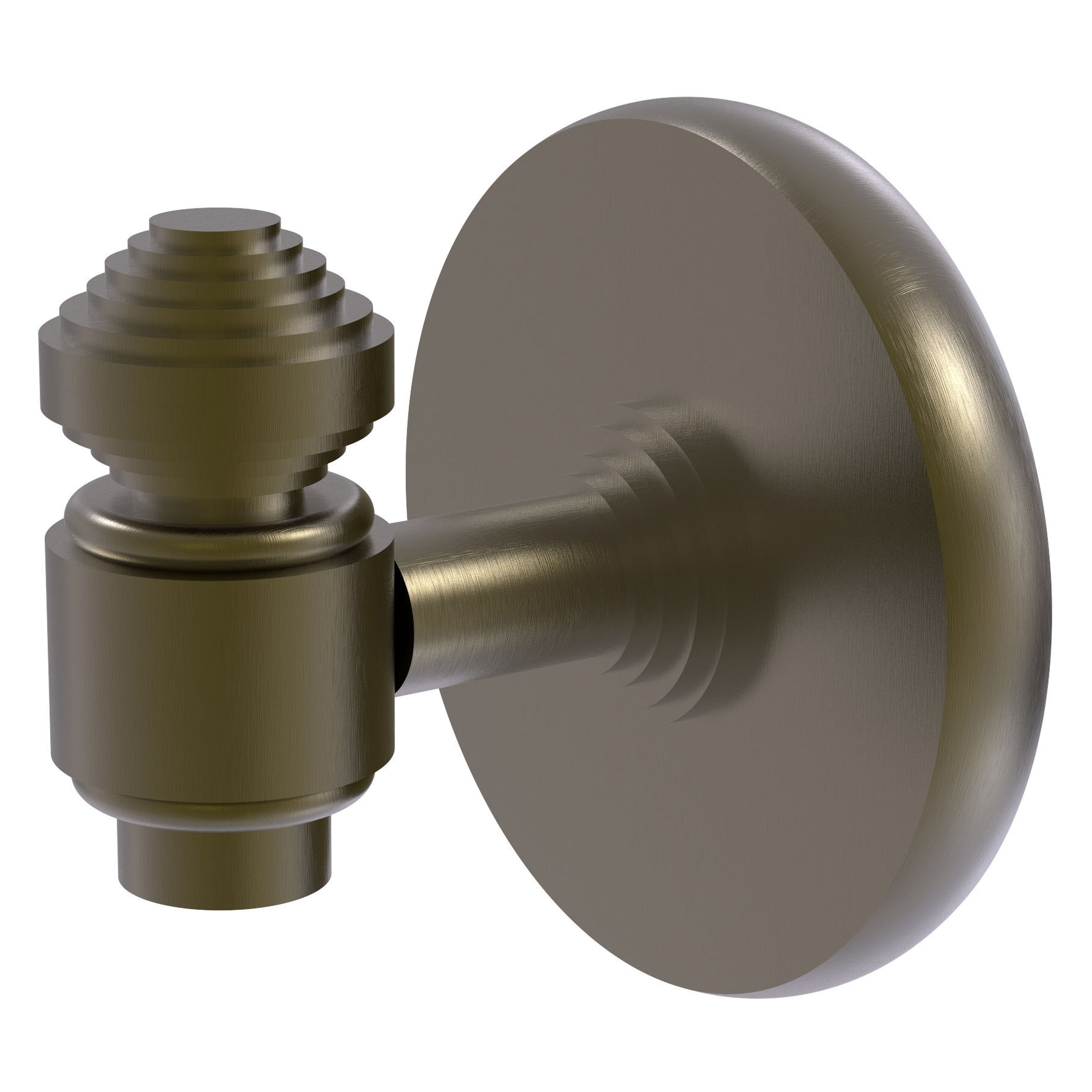 Allied Brass SB-20-ABR Southbeach Antique Brass Single -Hook Wall mount Towel Hook