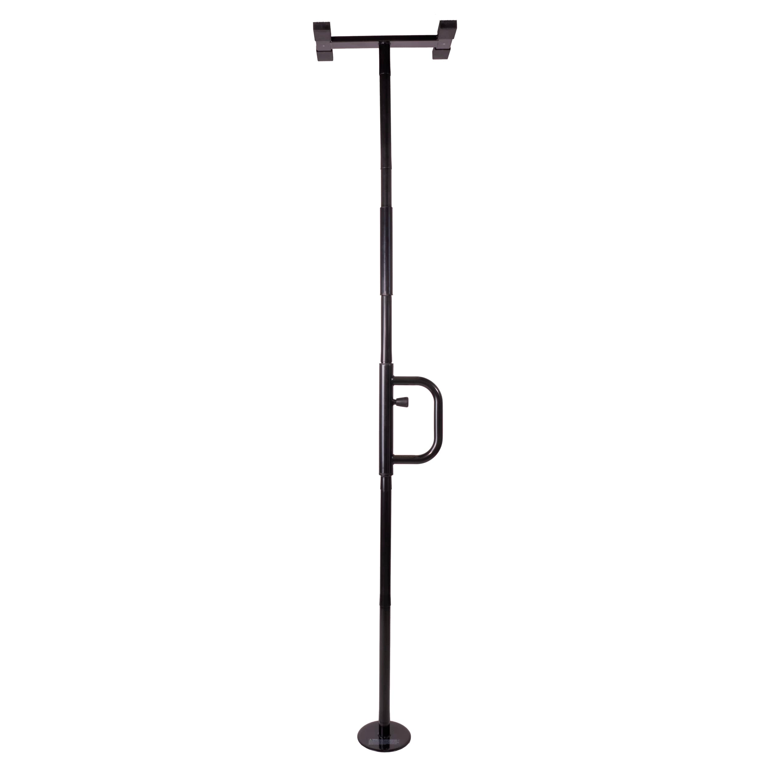 Stander Wonder Pole 84-in Black Floor-mounted Grab Bar ( 300-lb Weight Capacity )