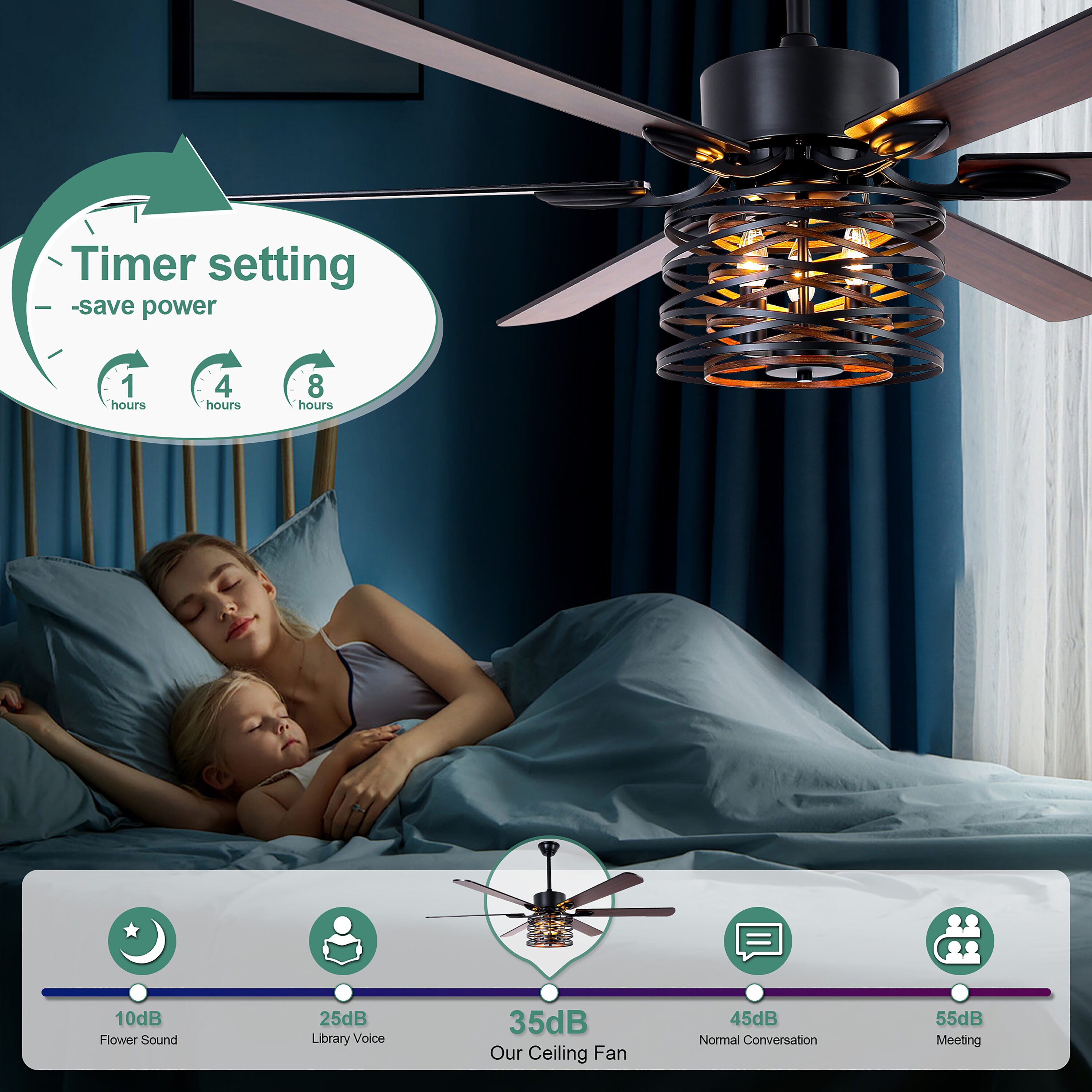 Cusp Barn CS65P07 Ceiling-Fans - View #4