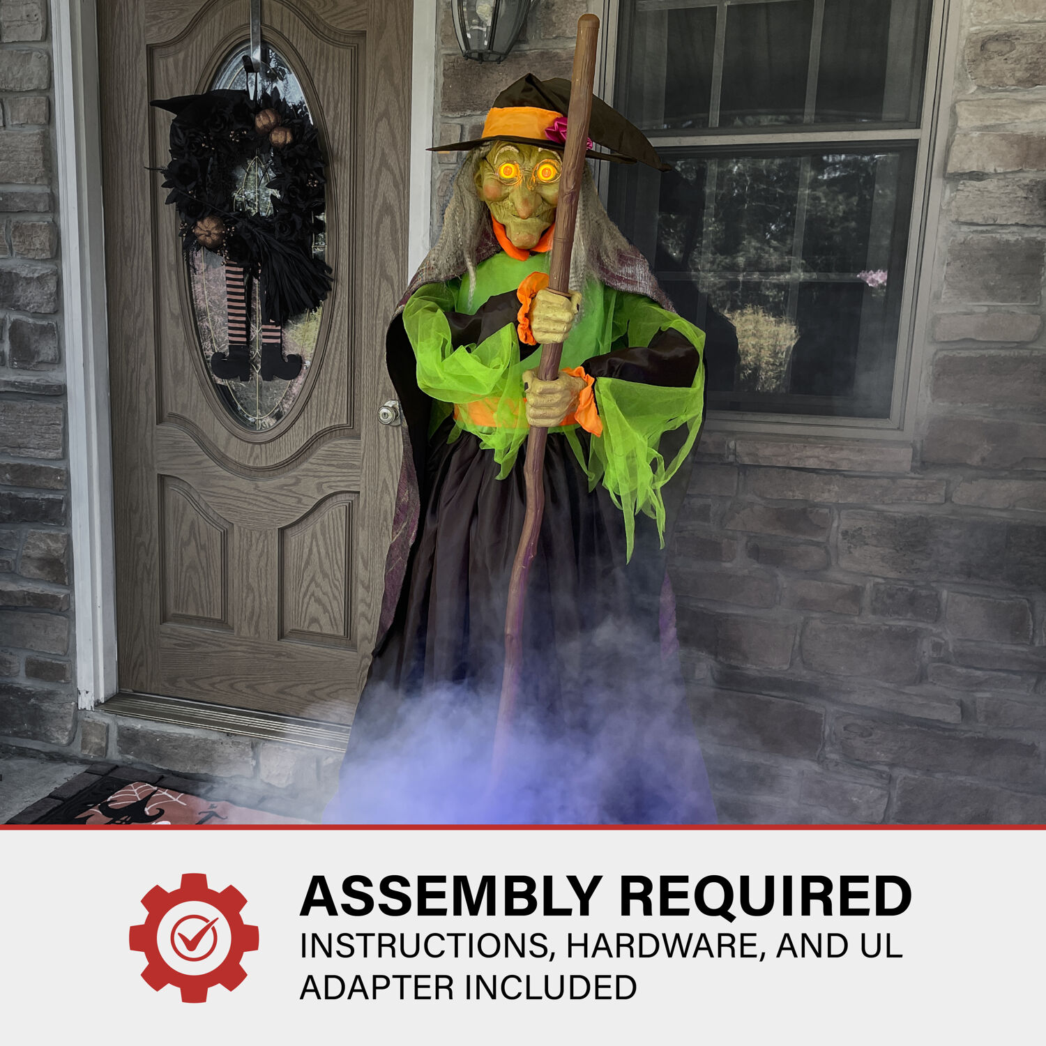 Haunted Hill Farm HHWTCROSIE-4FLSA Halloween-Animatronics - View #7