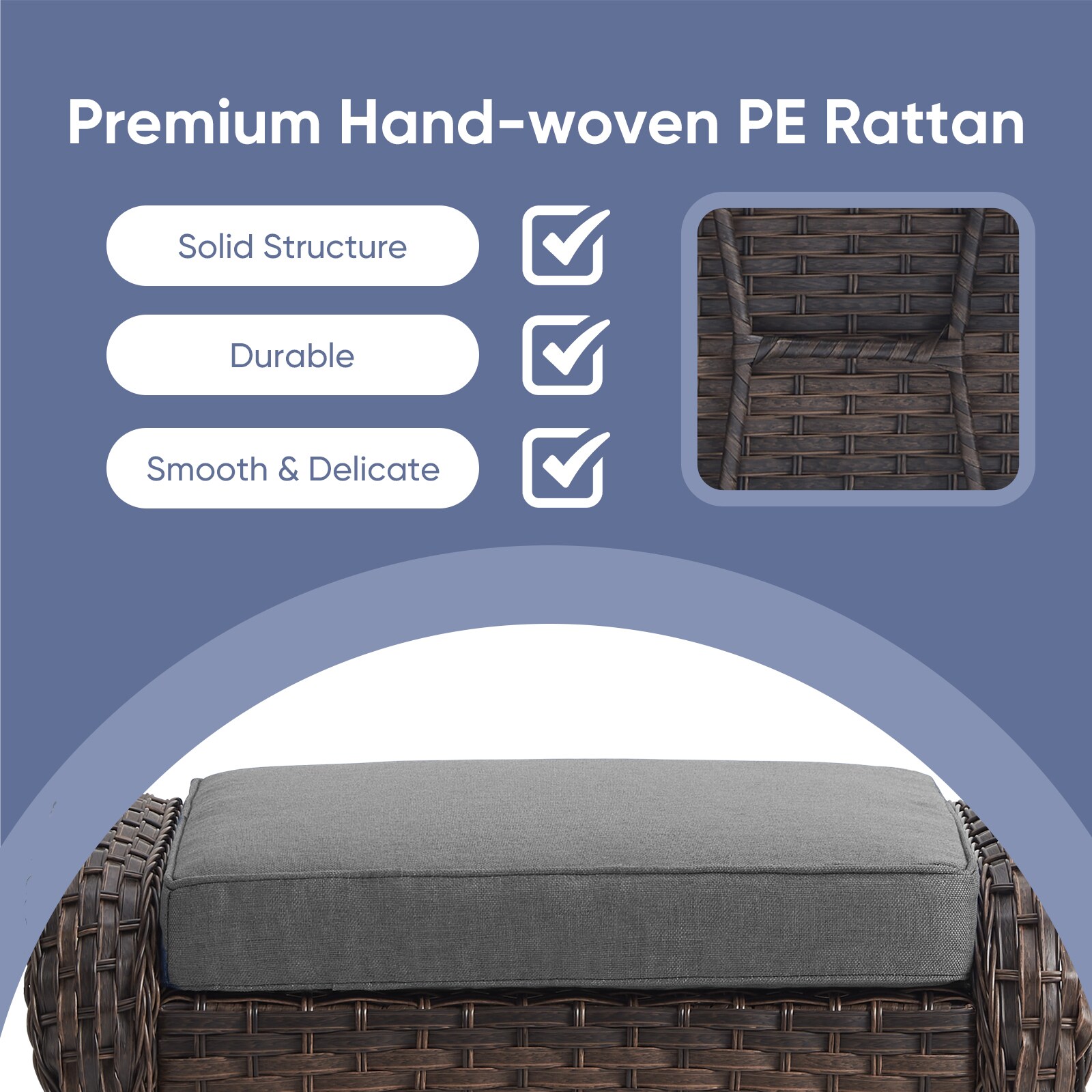 Rilyson FS116-3 Stools-Ottomans - View #3