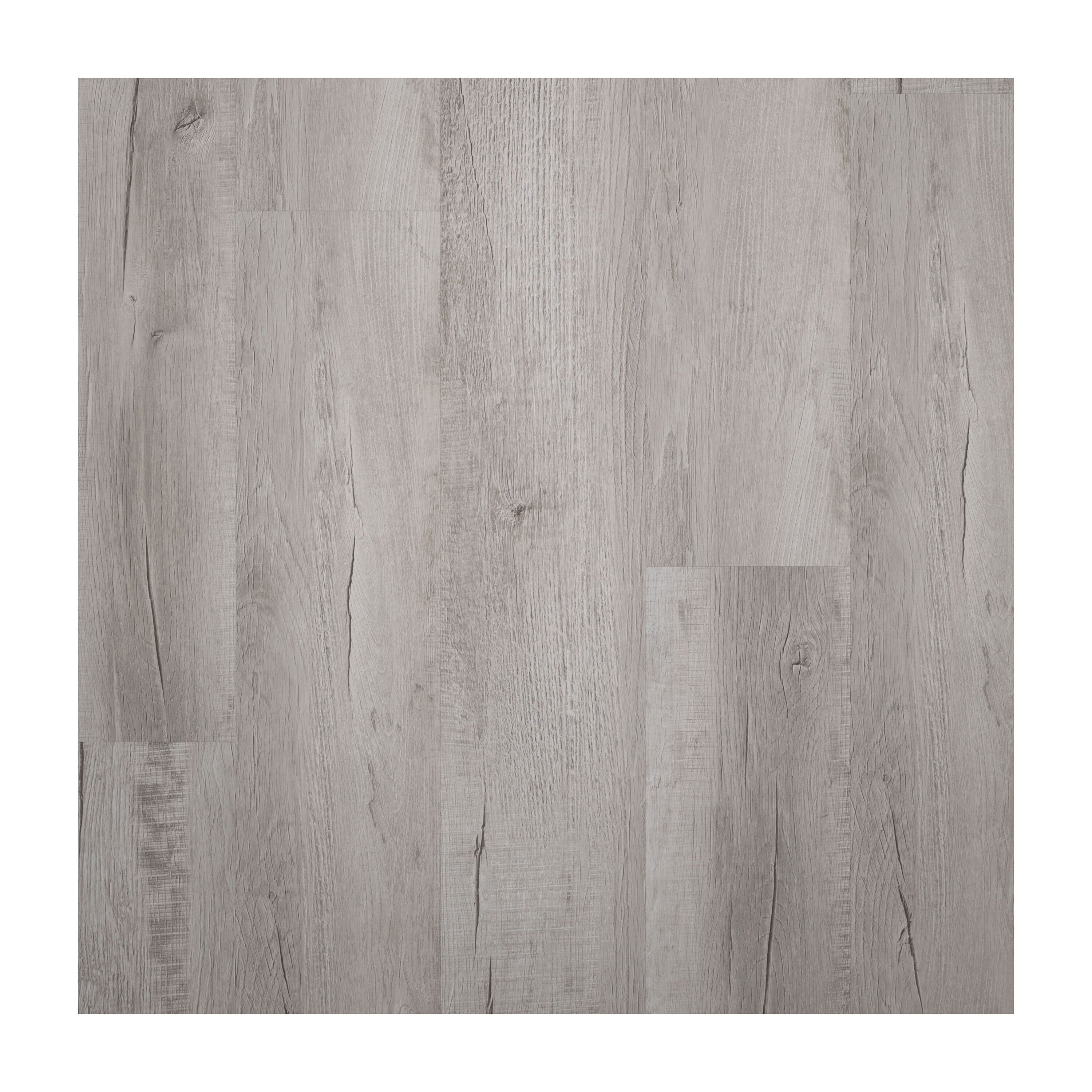 Style Selections LWD6909RCB Charleston Oak Gray Wood look 12-mil x 7-in W x 48-in L Waterproof and Water Resistant Interlocking Luxury Vinyl Plank Flooring ( 23.21-sq ft Carton )