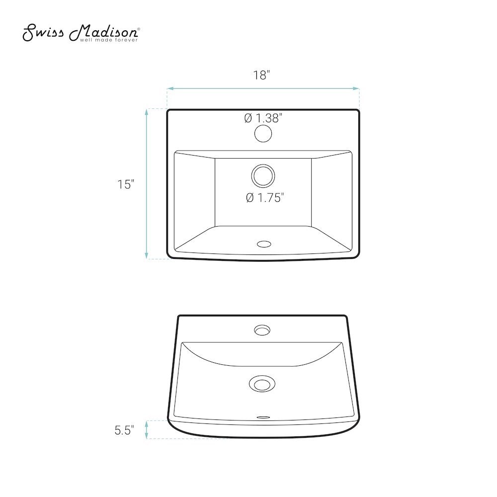 Swiss Madison SM-5-WS317 Lavatory-Faucets - View #6