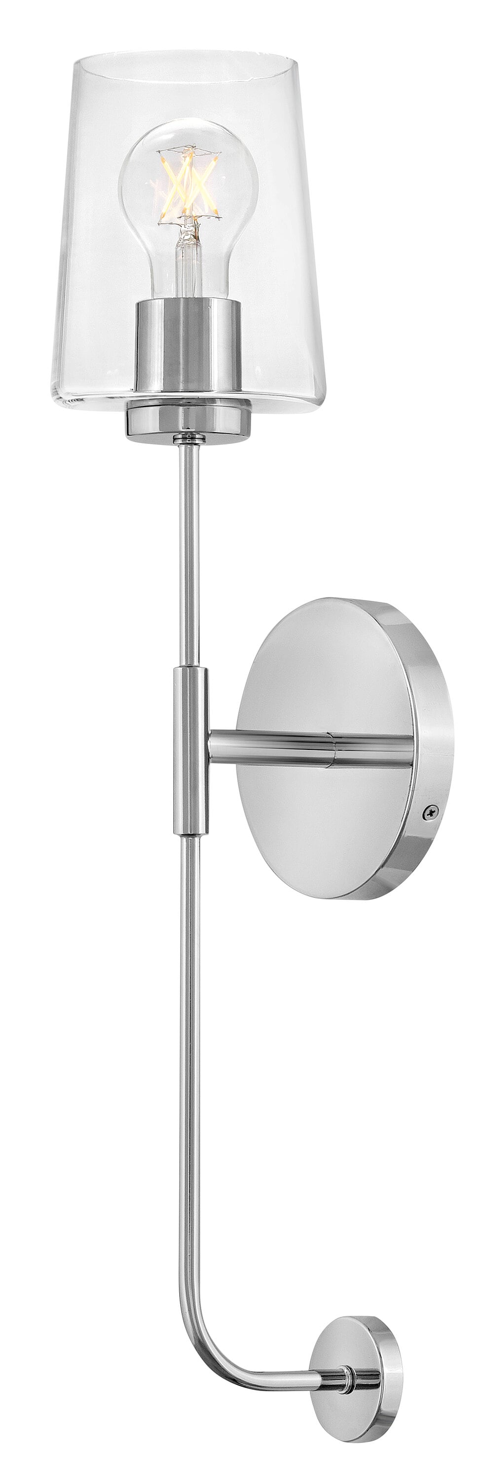 Lark 83450CM Kline 5-in 1 -Light Gloss Chrome Transitional Vanity light