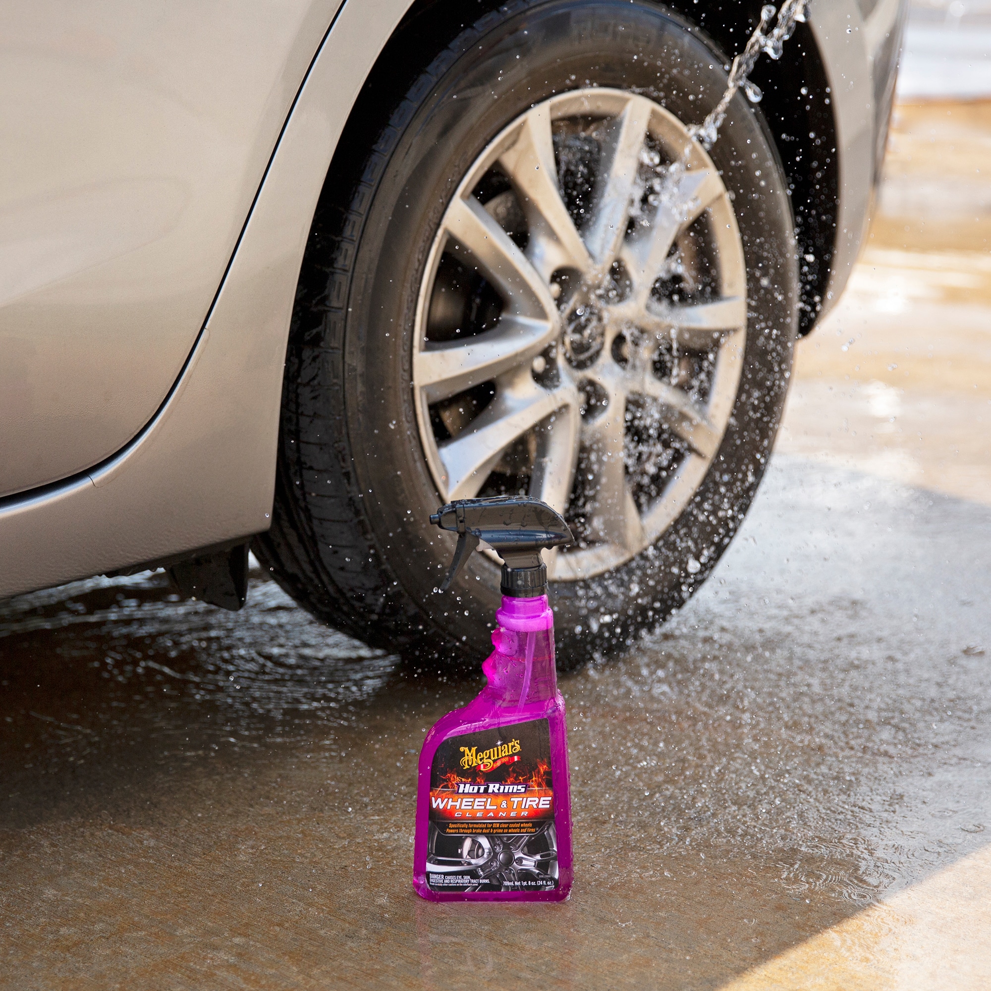 Meguiars G9524 Hot Rims /Cool Care All Wheel Cleaner - 24 oz
