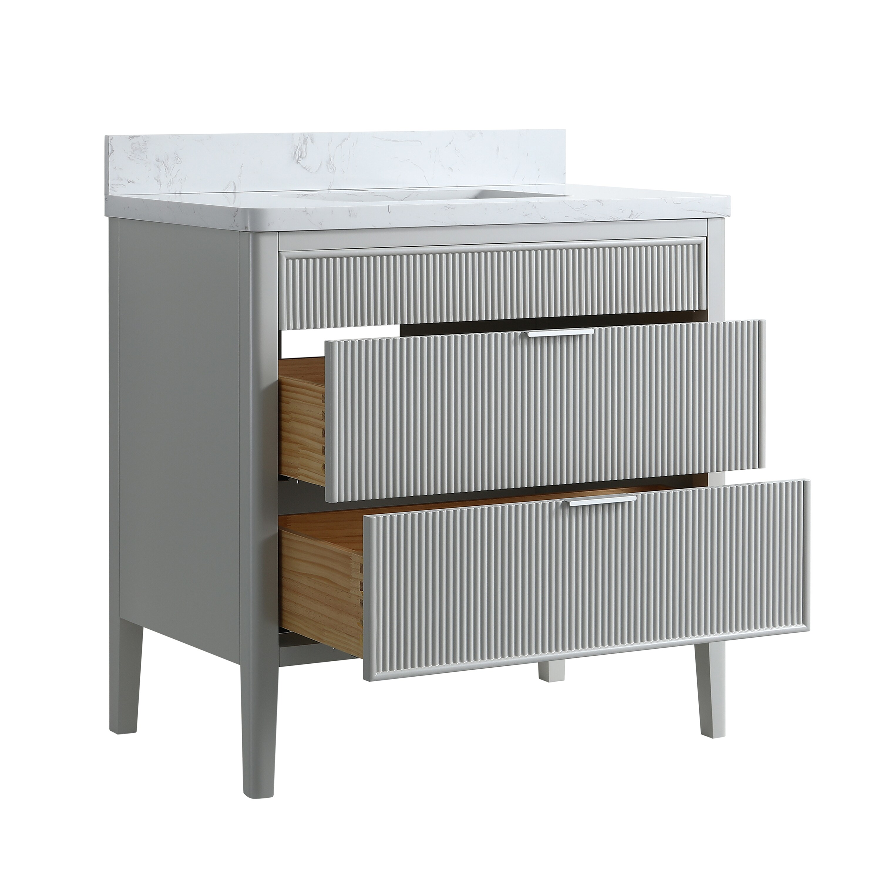 WELLFOR WA-MBF-8448 Bath-Vanity-Combo - View #5