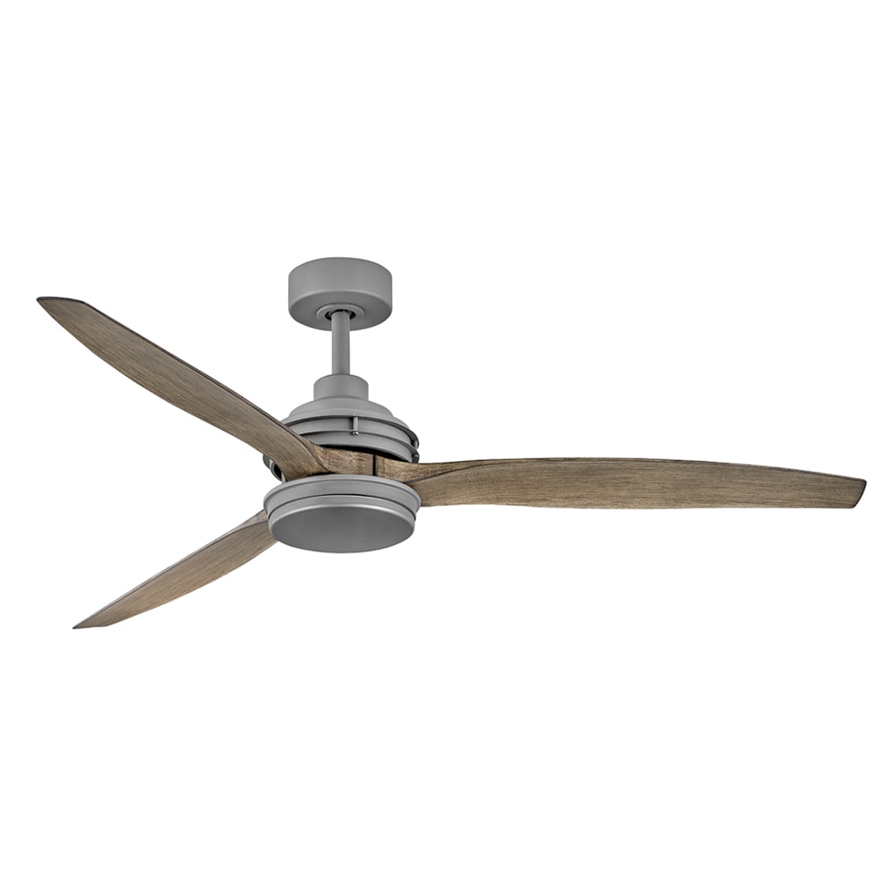 Fanimation TriAire Custom 56-in Matte White Color-changing Integrated LED Indoor/Outdoor Smart Propeller Ceiling Fan with Light and Remote (3-Blade) FPD8514MWW-56MWW-LK Sansujyuku sansujyuku.com