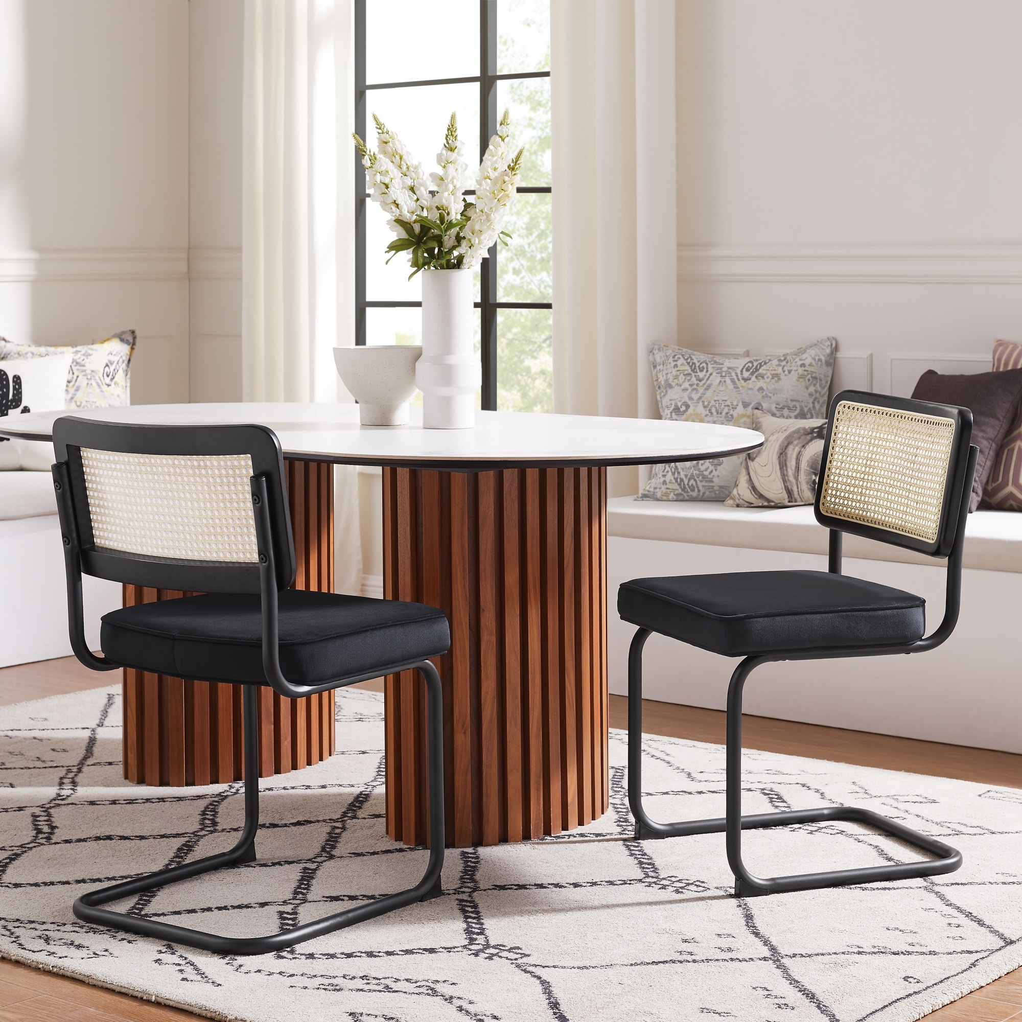 Loft Lyfe DC465-02BK-LS Dining-Chairs - View #2