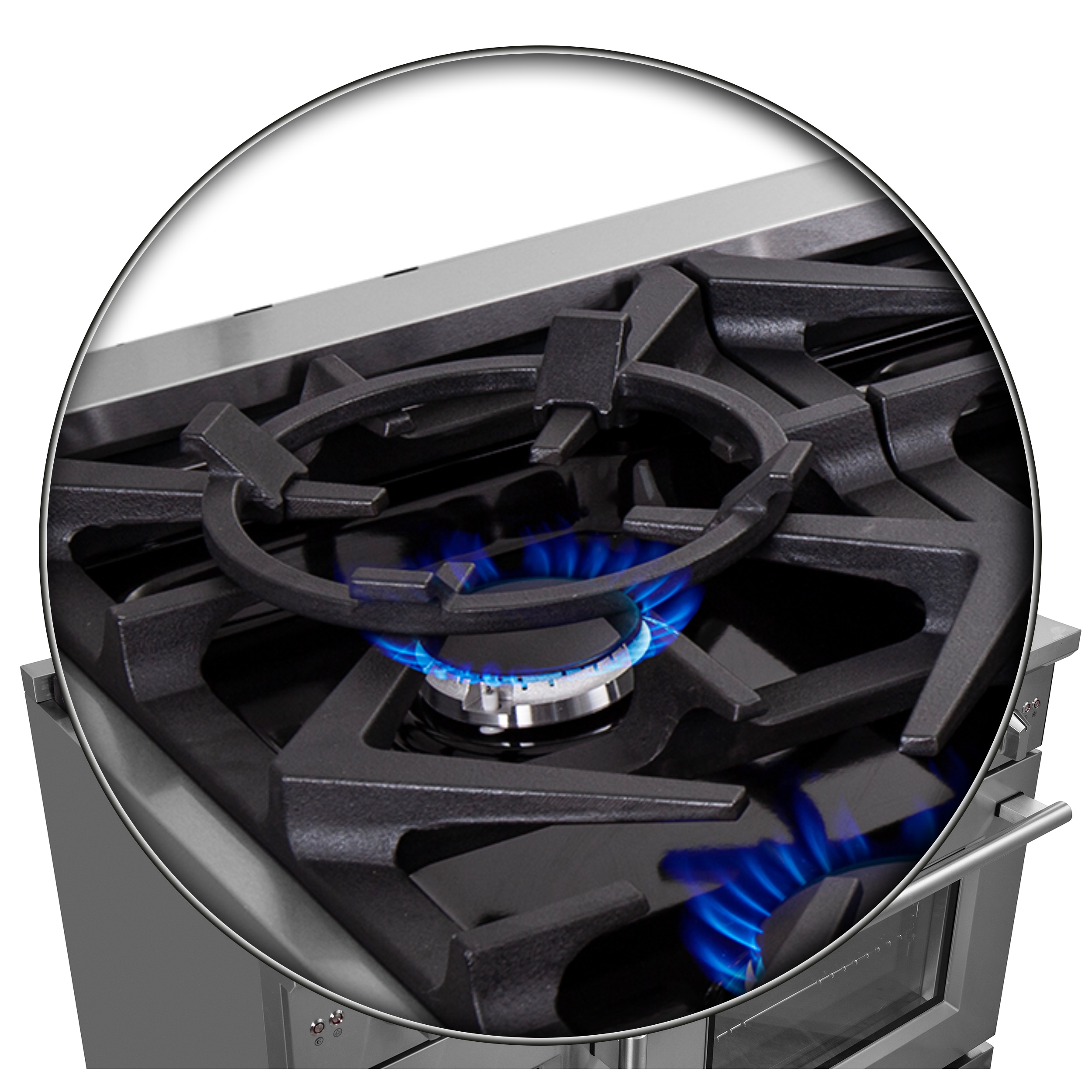 FORNO FFSGS6439-48 Double-Oven-Gas-Ranges - View #7