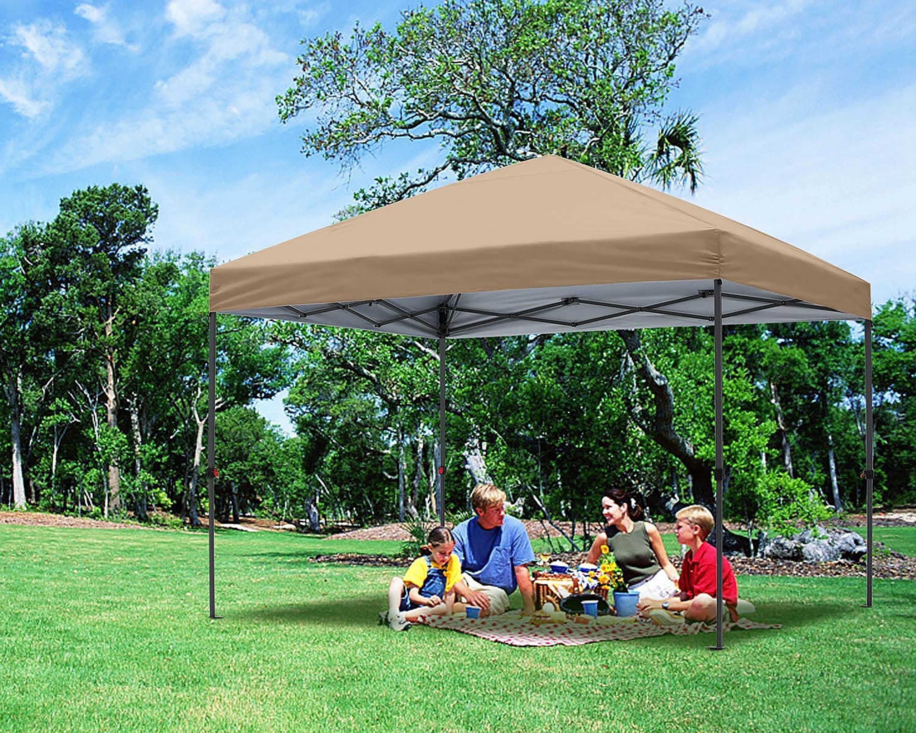 ABCCANOPY 12X12ZXS-KHAKI Canopies-Sl - View #5