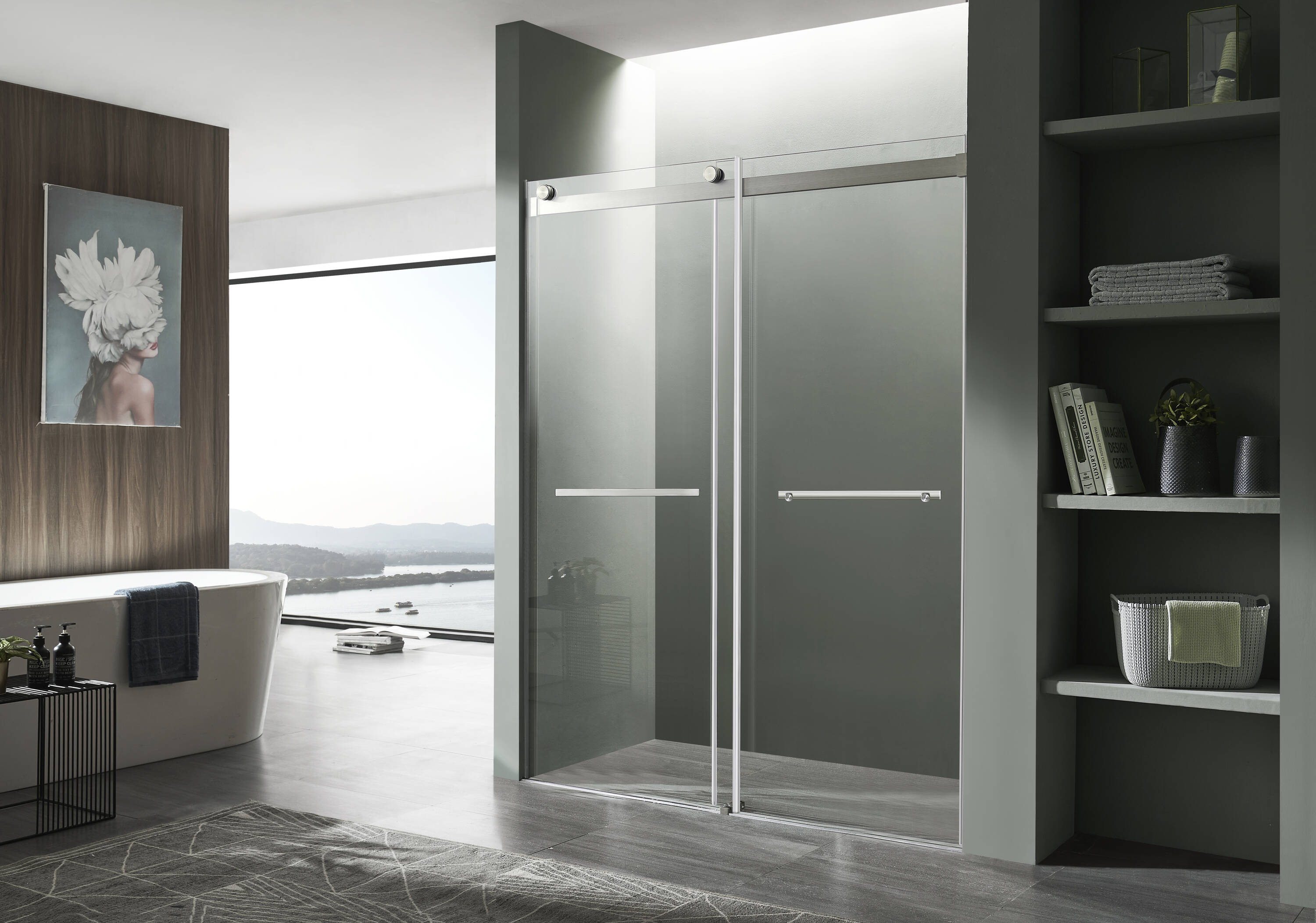 ANZZI SD-FRLS05801BN Shower-Doors - View #2