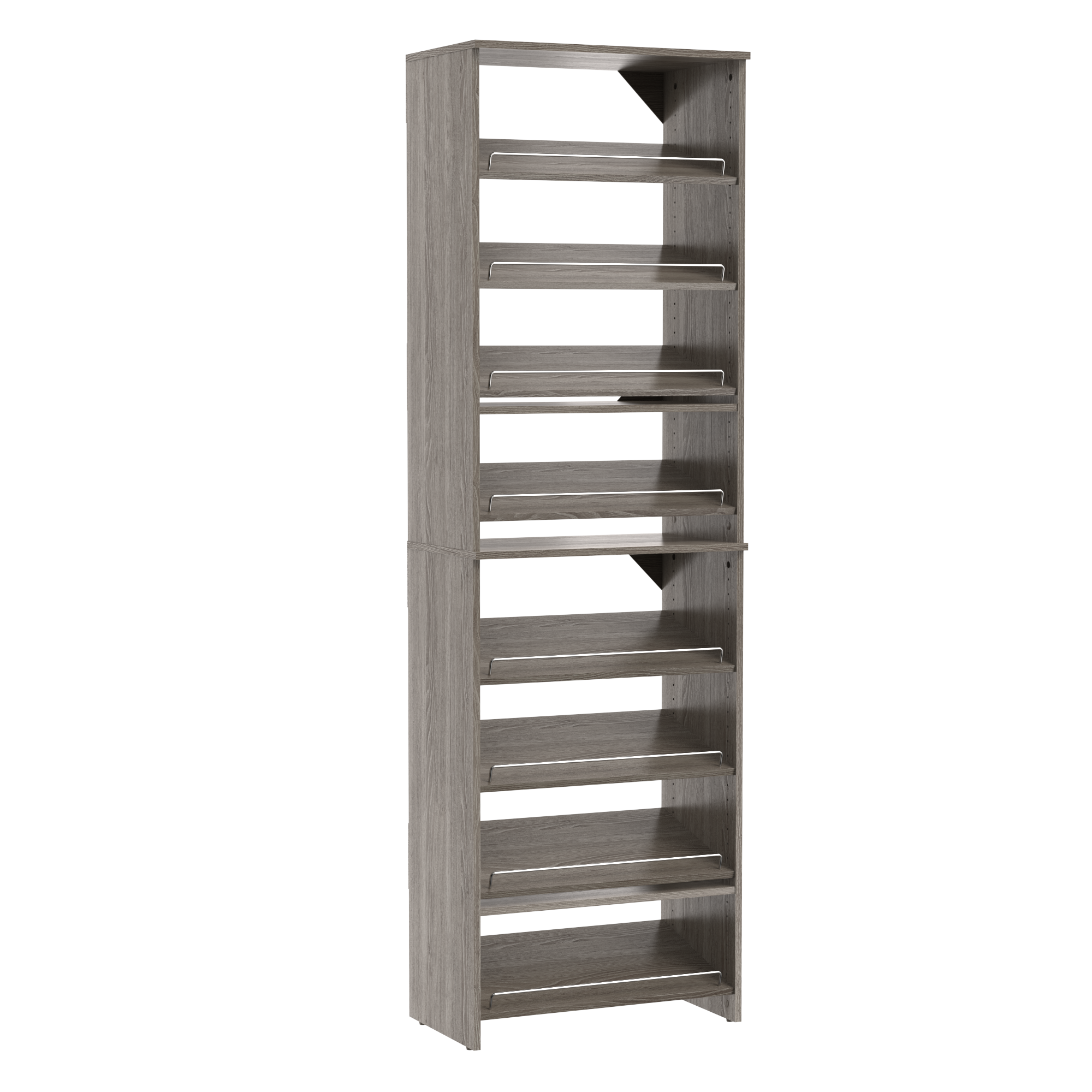 Wood Closet Accessories Color/Finish Family Gray