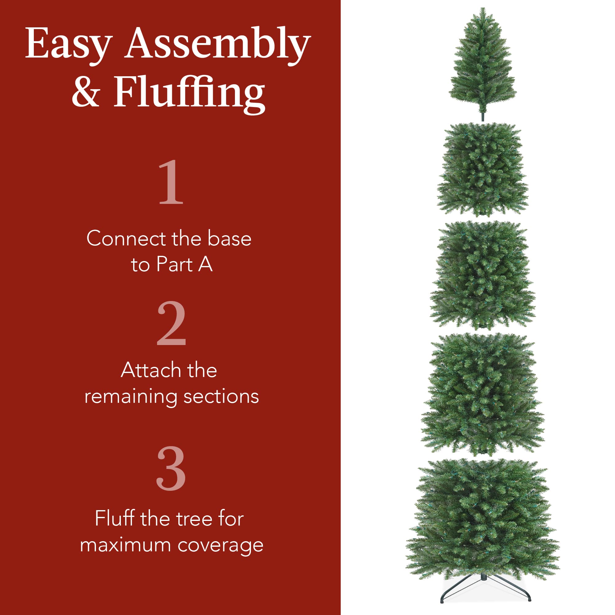 Best Choice Products SKY7953 Artificial-Christmas-Trees - View #3
