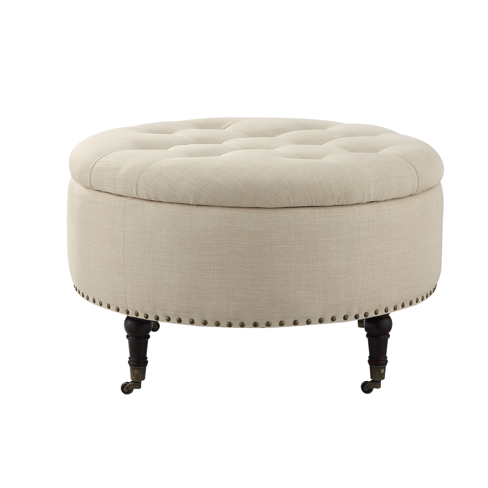 Rustic Manor RON13-03BE-LS Indoor-Ottomans - View #3