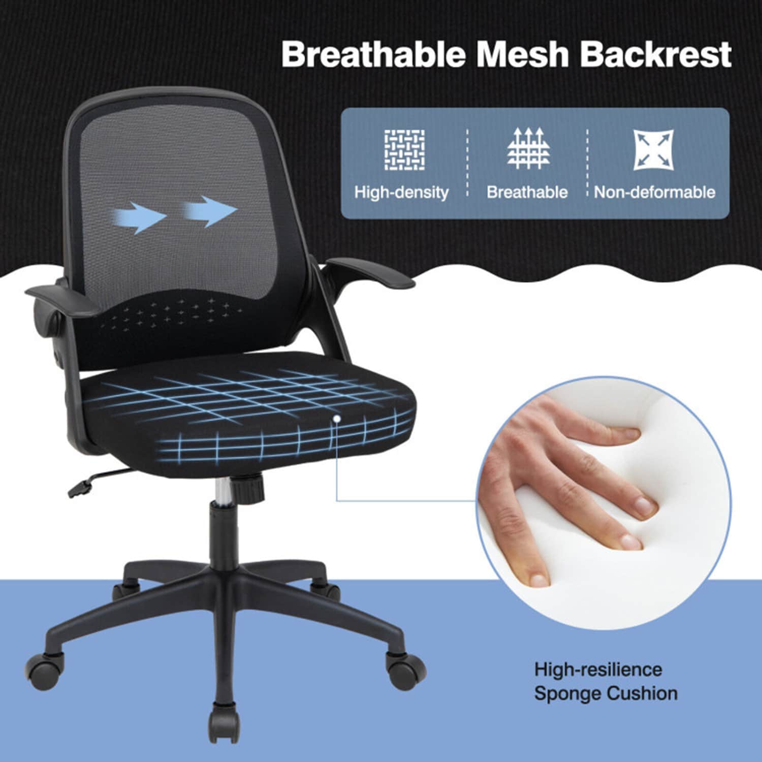 GZMR SRSD11065GY Office-Chairs - View #7