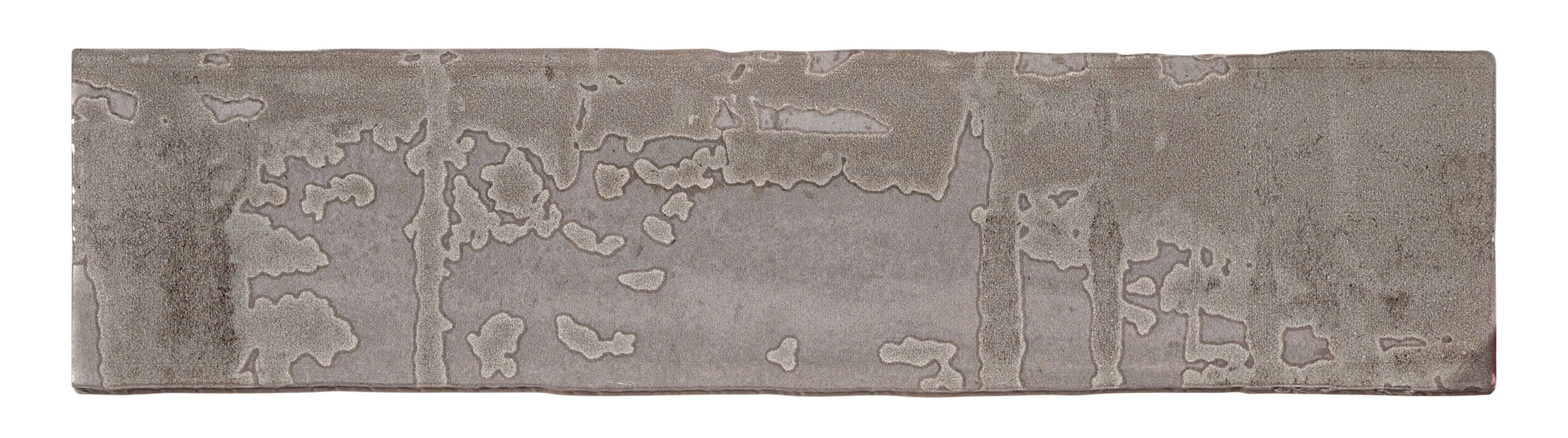 Homage 3" x 12" Brown Glazed Porcelain Subway Tile