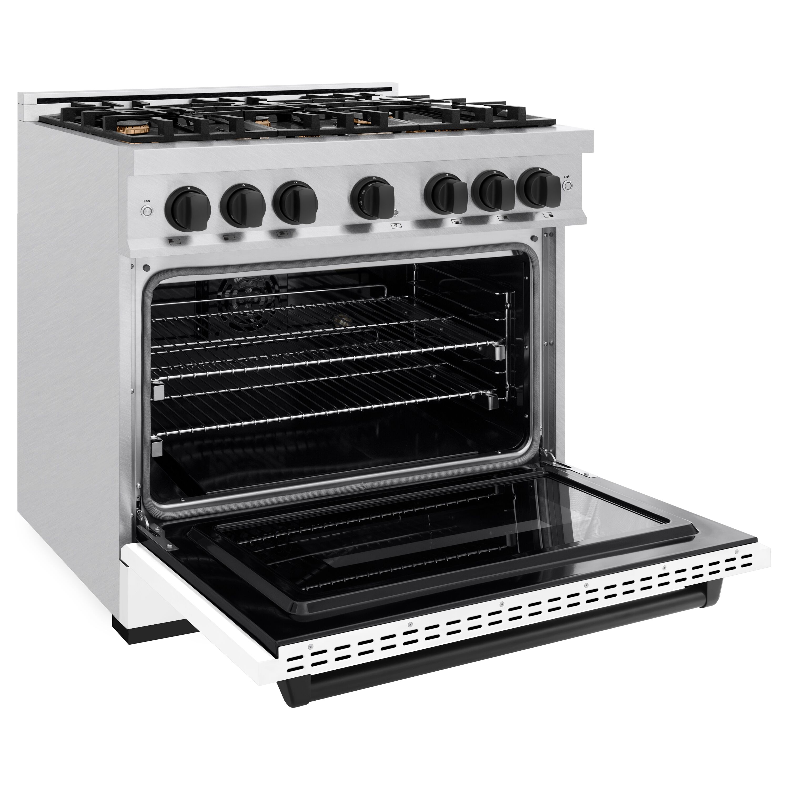 ZLINE KITCHEN & BATH CDRSZ-WM-36-MB Dual-Fuel-Ranges - View #6