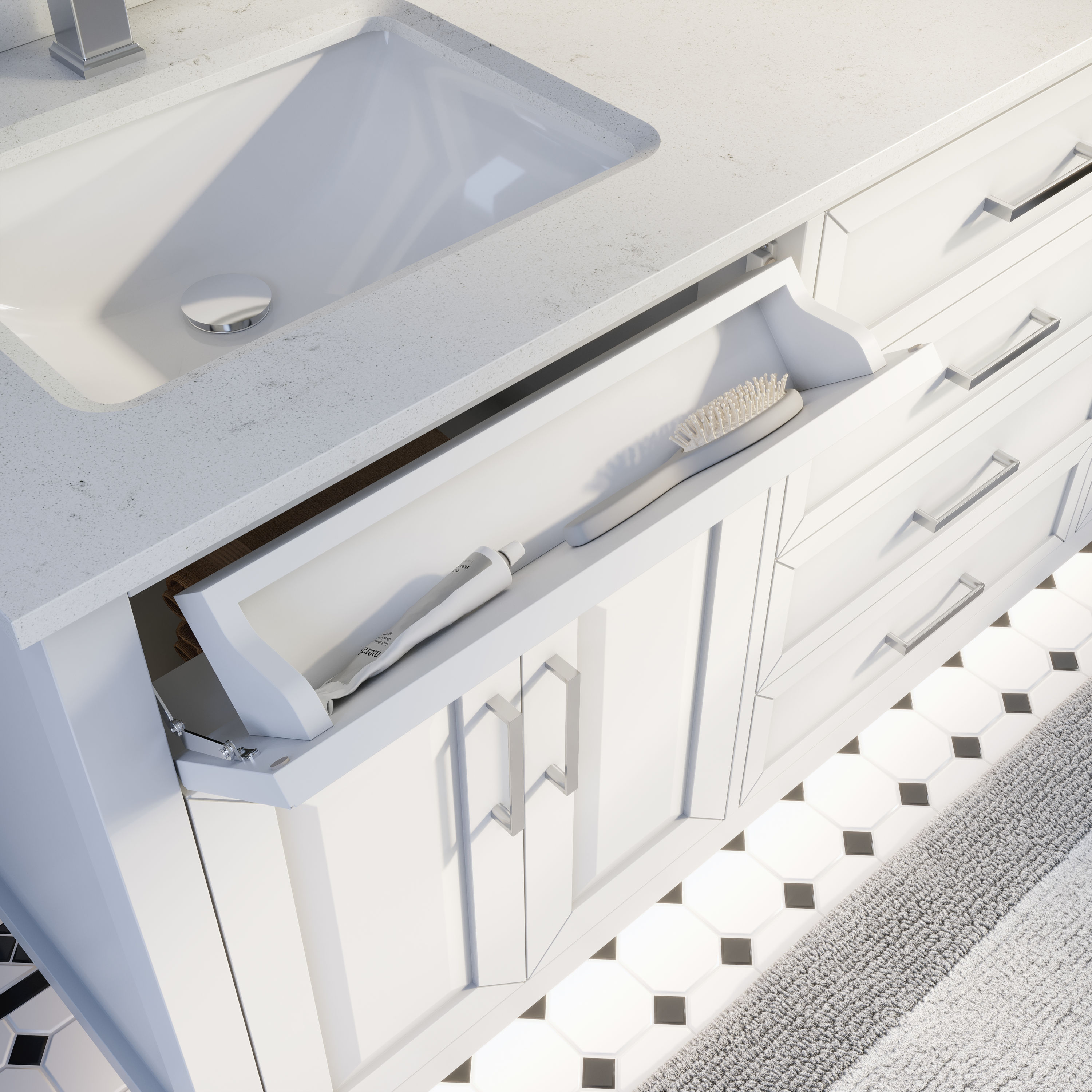 Spa Bathe TO72WH Bath-Vanity-Combo - View #6