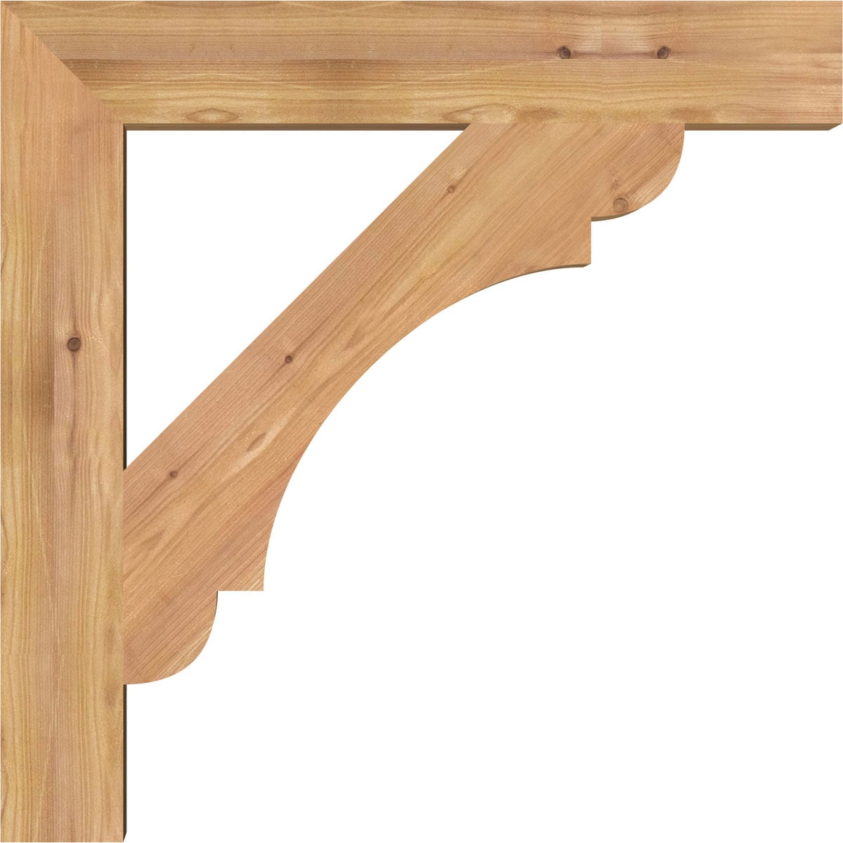 Ekena Millwork BKT04X24X24OLY05SWR Exterior-Brackets-Braces - View #3