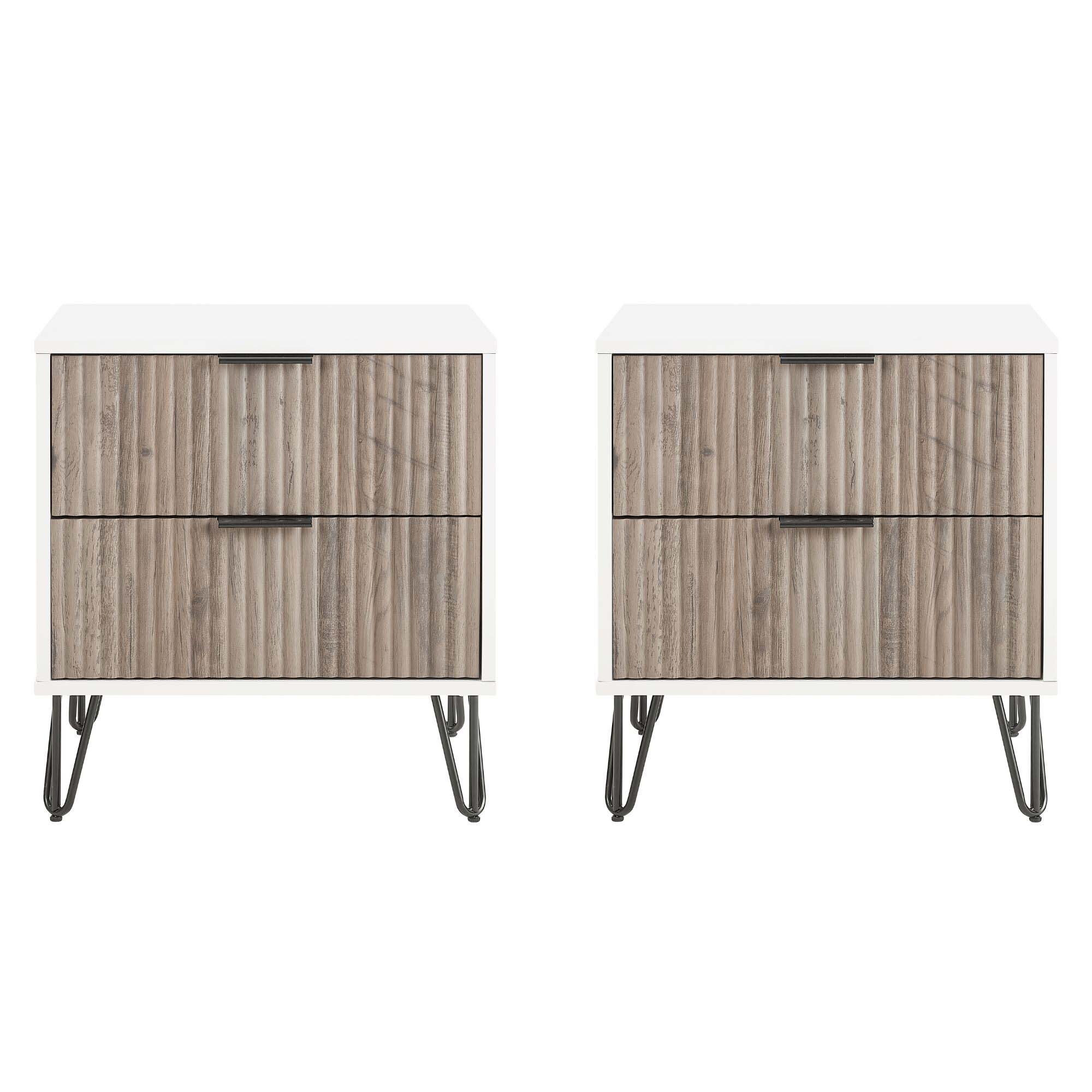 Manhattan Comfort 2-NS002-WG nightstands - View #2