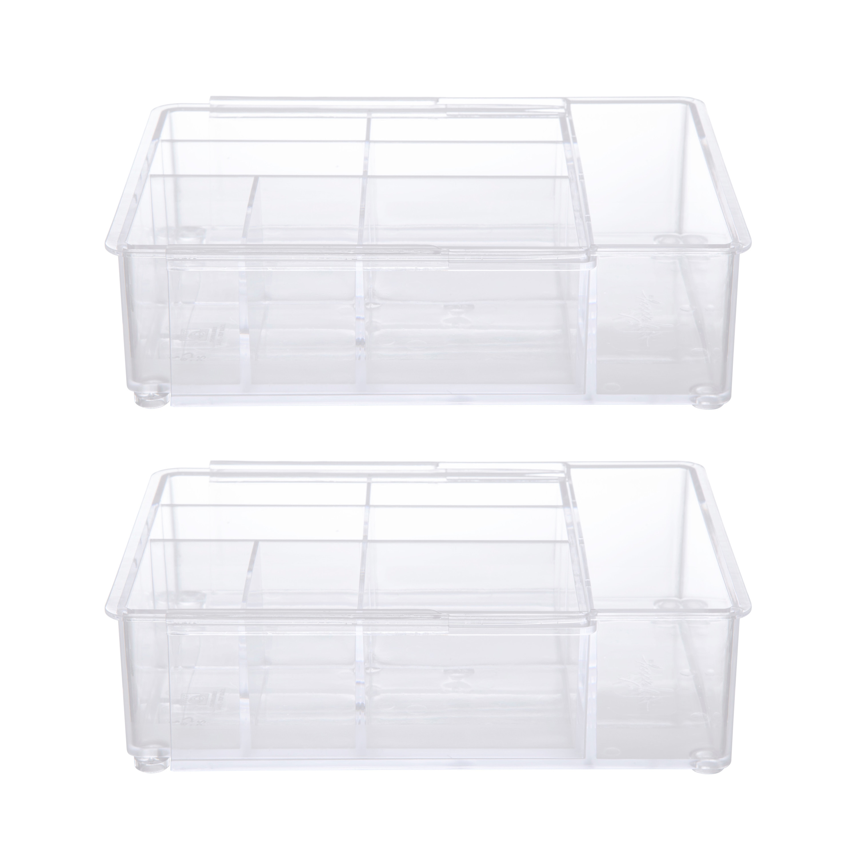Kenney KN68051V1P2REM Clear Plastic Vanity tray