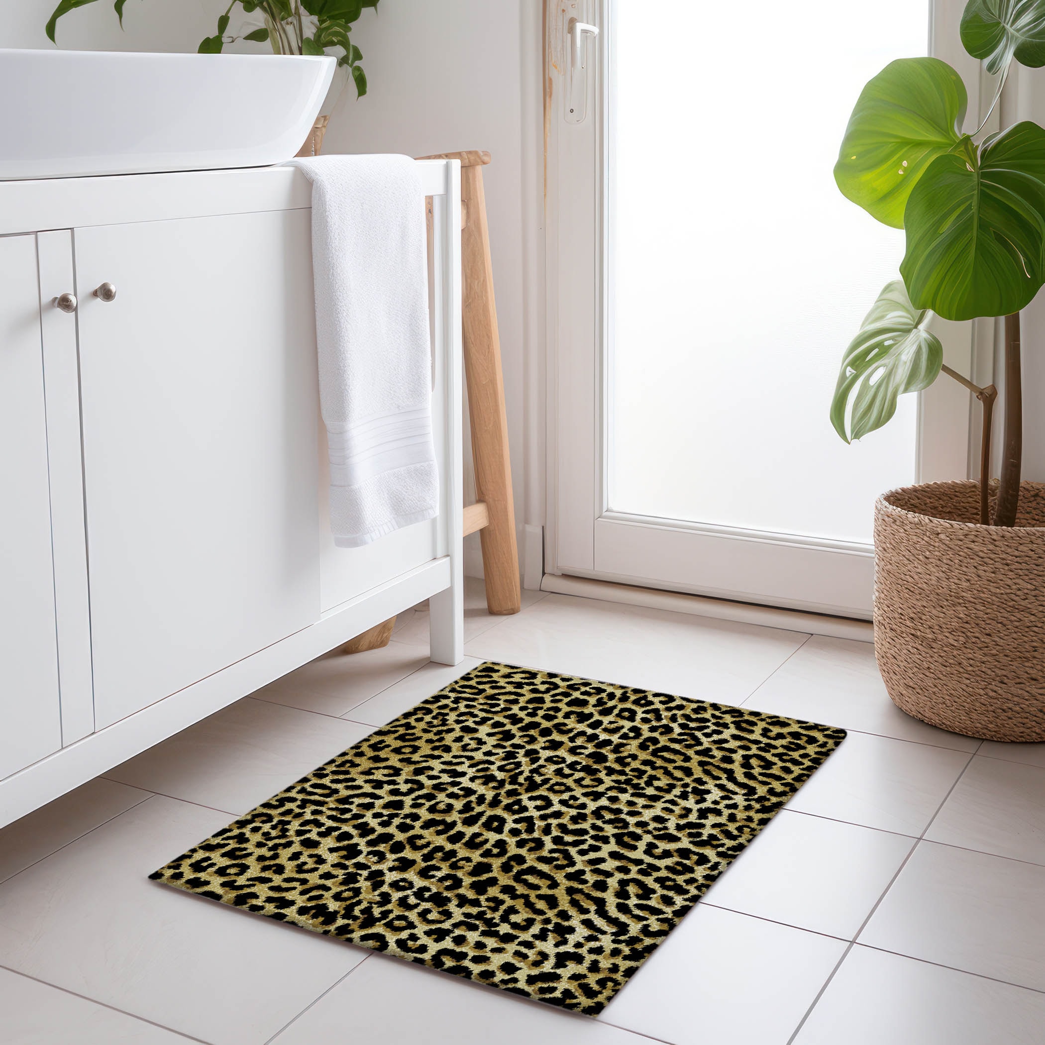 Addison Rugs AMF43GI20X30 Mayfield AMF43GI 2 x 3 (ft) Loomed Polyester Gilded Rectangular Indoor Abstract Machine washable Area rug