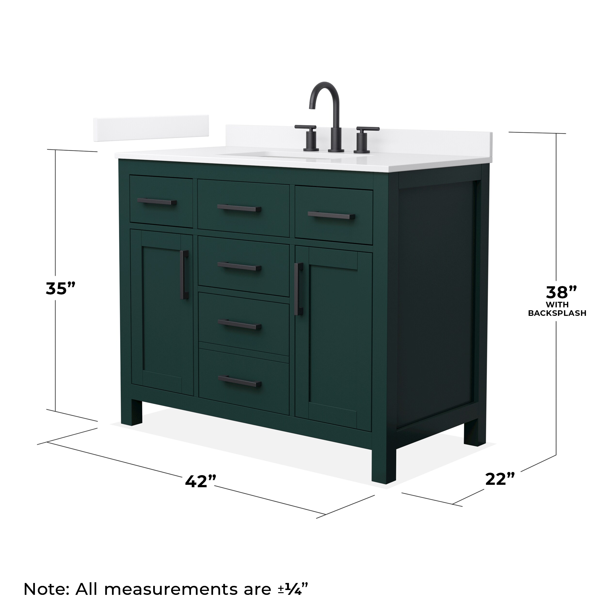 Wyndham Collection WCG242442SGKWQUS3MXX Bath-Vanity-Combo - View #4