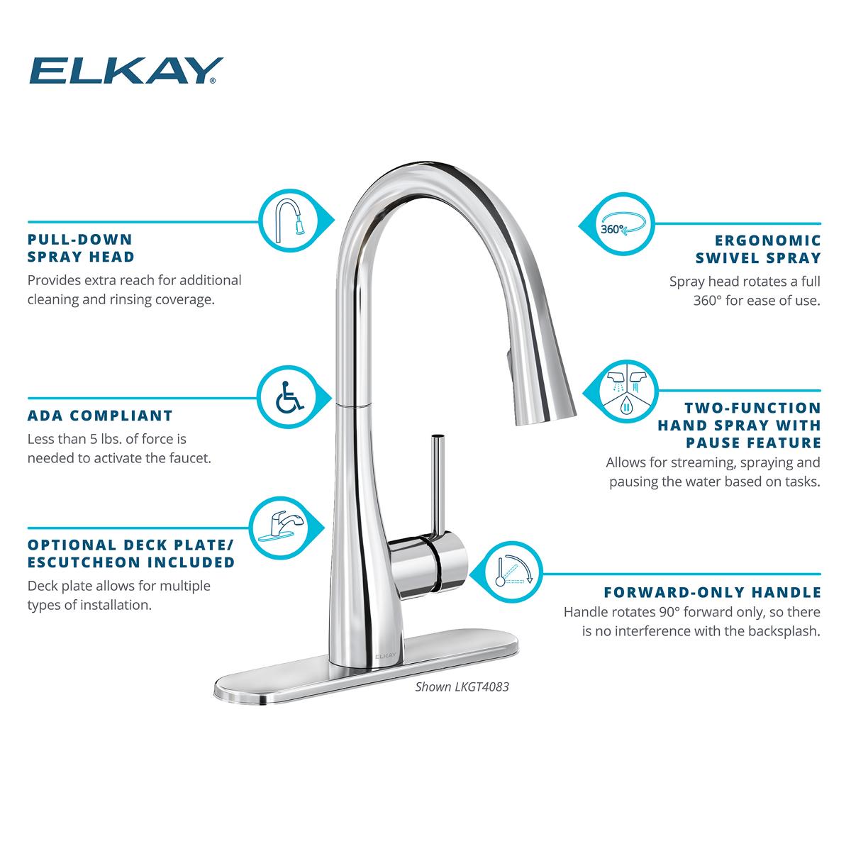 Elkay LKGT4083LS Kitchen-Faucets - View #4