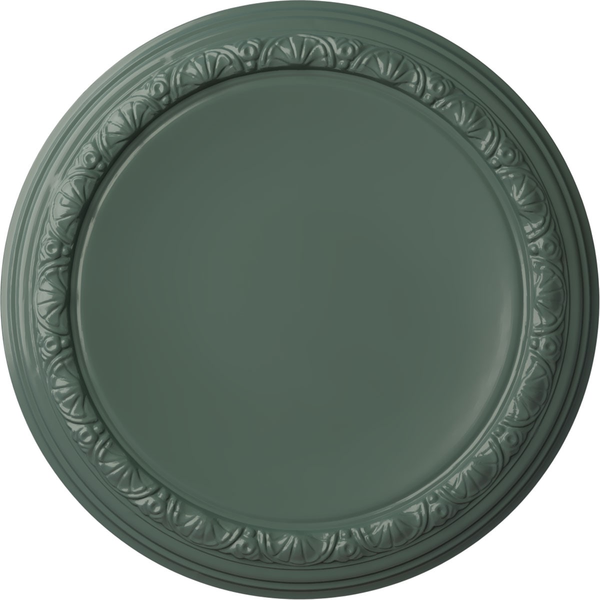 Ekena Millwork CM19CACBF Carlsbad 19.5-in W x 19.5-in L Painted Cloud Burst Polyurethane Whole Ceiling Medallion