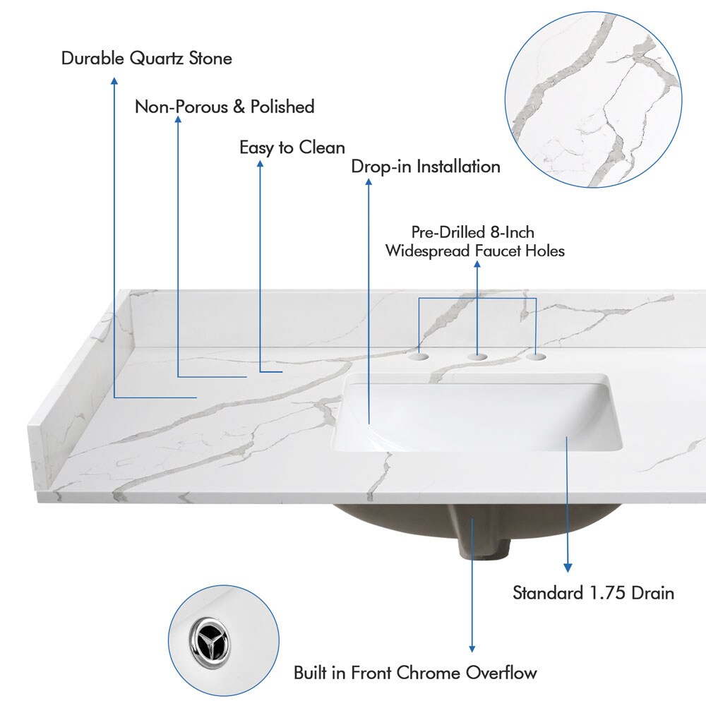 EQLOO Q34M Vanity-Tops - View #3