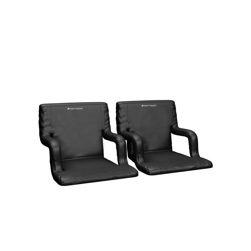 Home-Complete Stadium Seating Bleacher Cushion Chair & Back Support