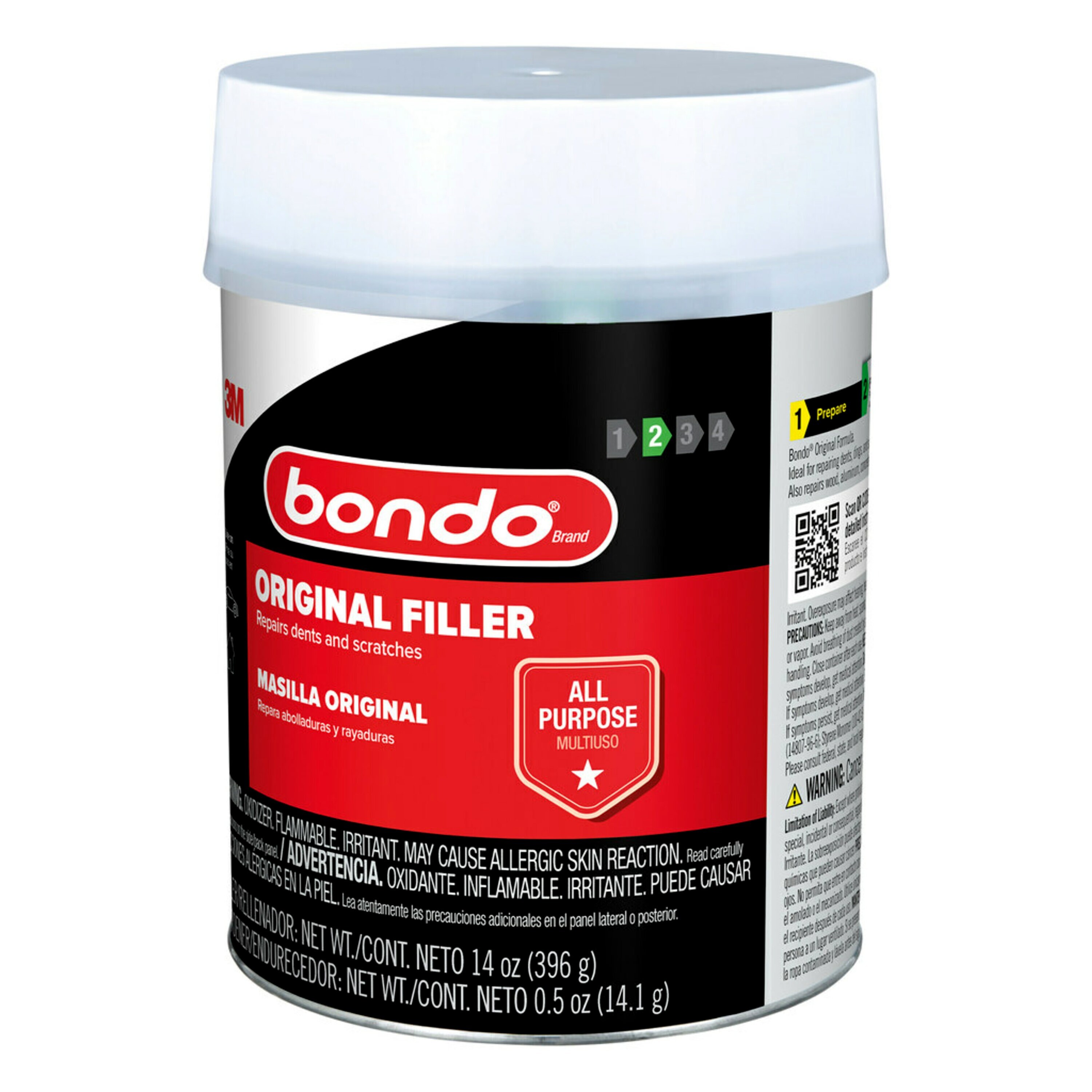 Bondo Body Filler 1-oz Waterproof Interior/Exterior Pink Body Filler ...