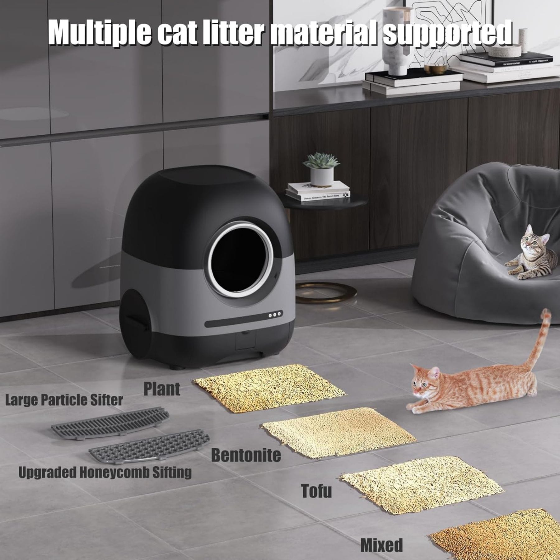 Maocao Hoom JL164718 Cat-Litter-Box - View #5