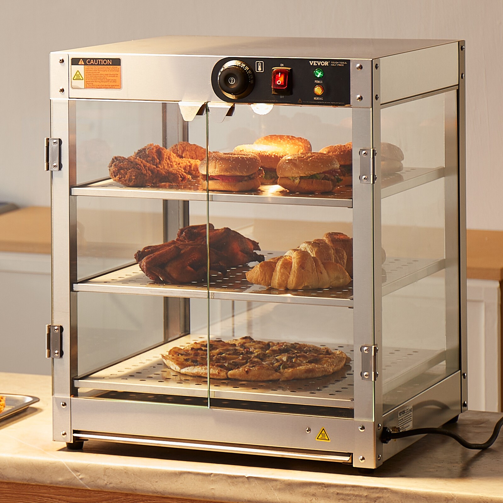 VEVOR SPBWJCYBXGGHBUG51V1 Hot-Dog-Cookers - View #2
