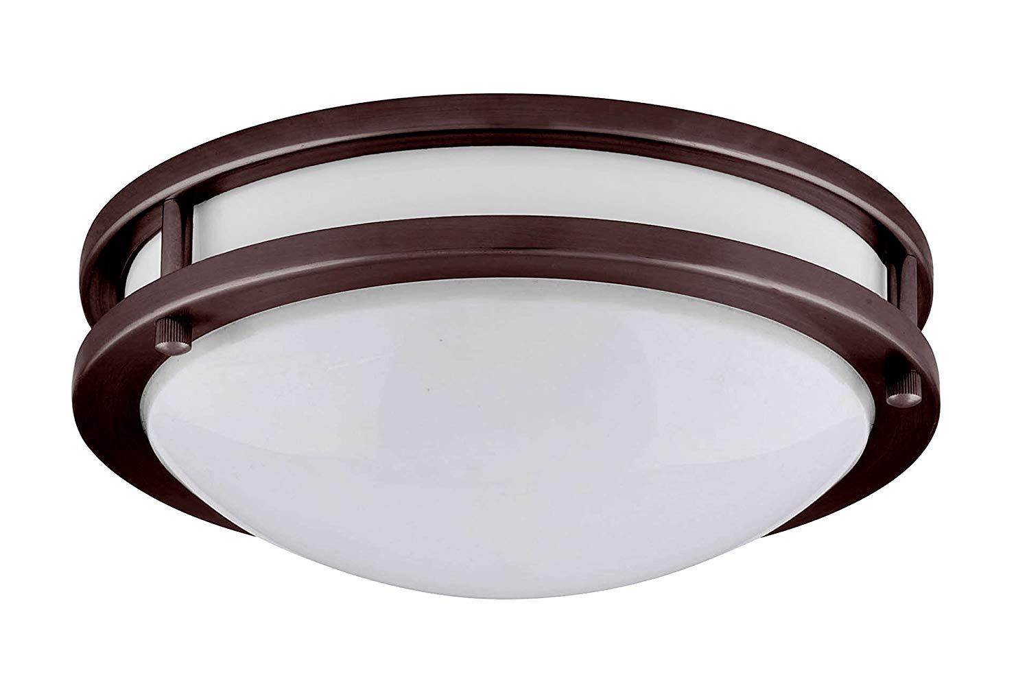 Amax Lighting LED-JR003LBZ-W Bronze 2100 -Lumens Warm White Round Dimmable LED Canless Damp rated Recessed Downlight