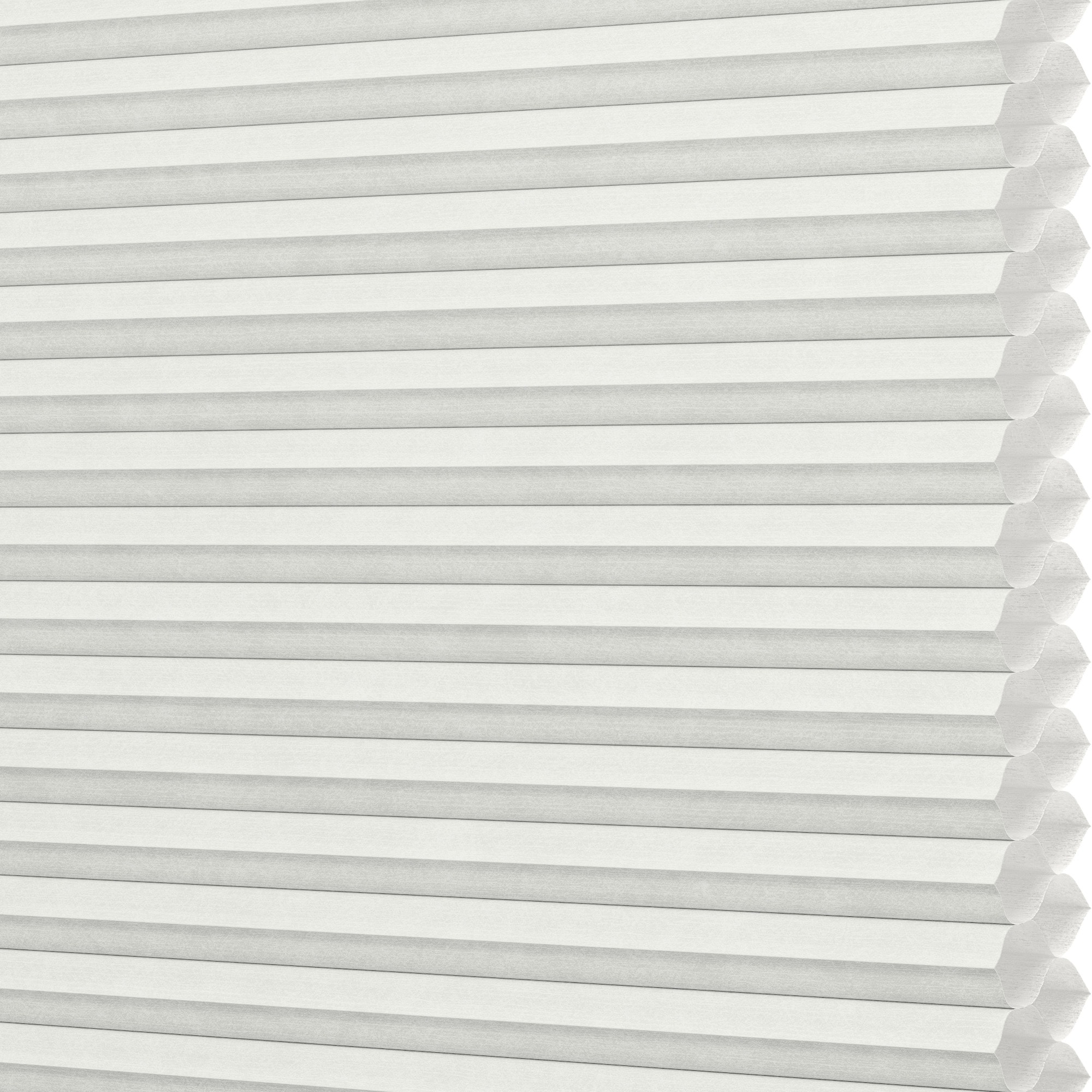 LEVOLOR 511532 Designer Colors Cool White Light filtering Polycotton 1/2-in Double Designer Colors Cellular shade swatch