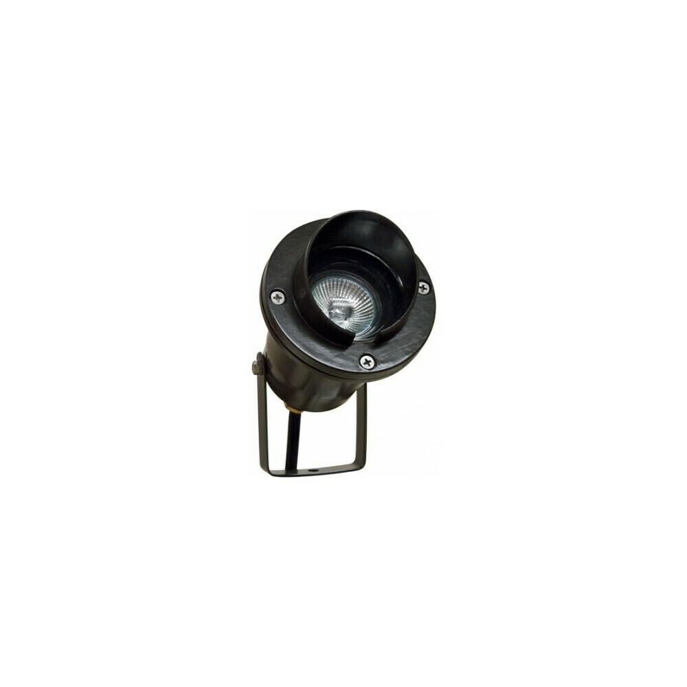 Dabmar Lighting DBMRL8745  LV109-LED3-B 3W and 12V LED MR16 Hooded Spot Light with Yoke- Black