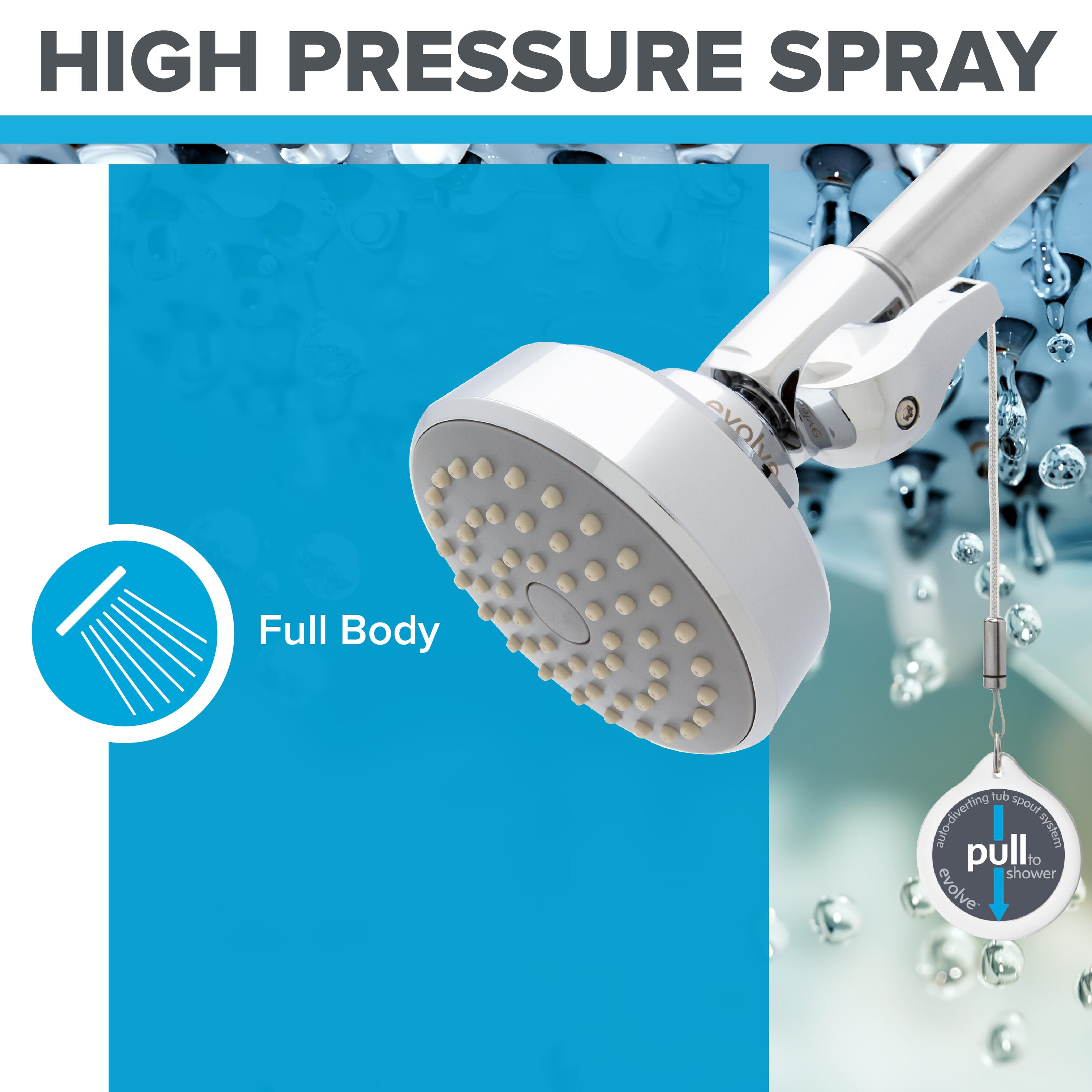 Evolve EV3014-CP150-SB-CS Fixed-Showerhead - View #6