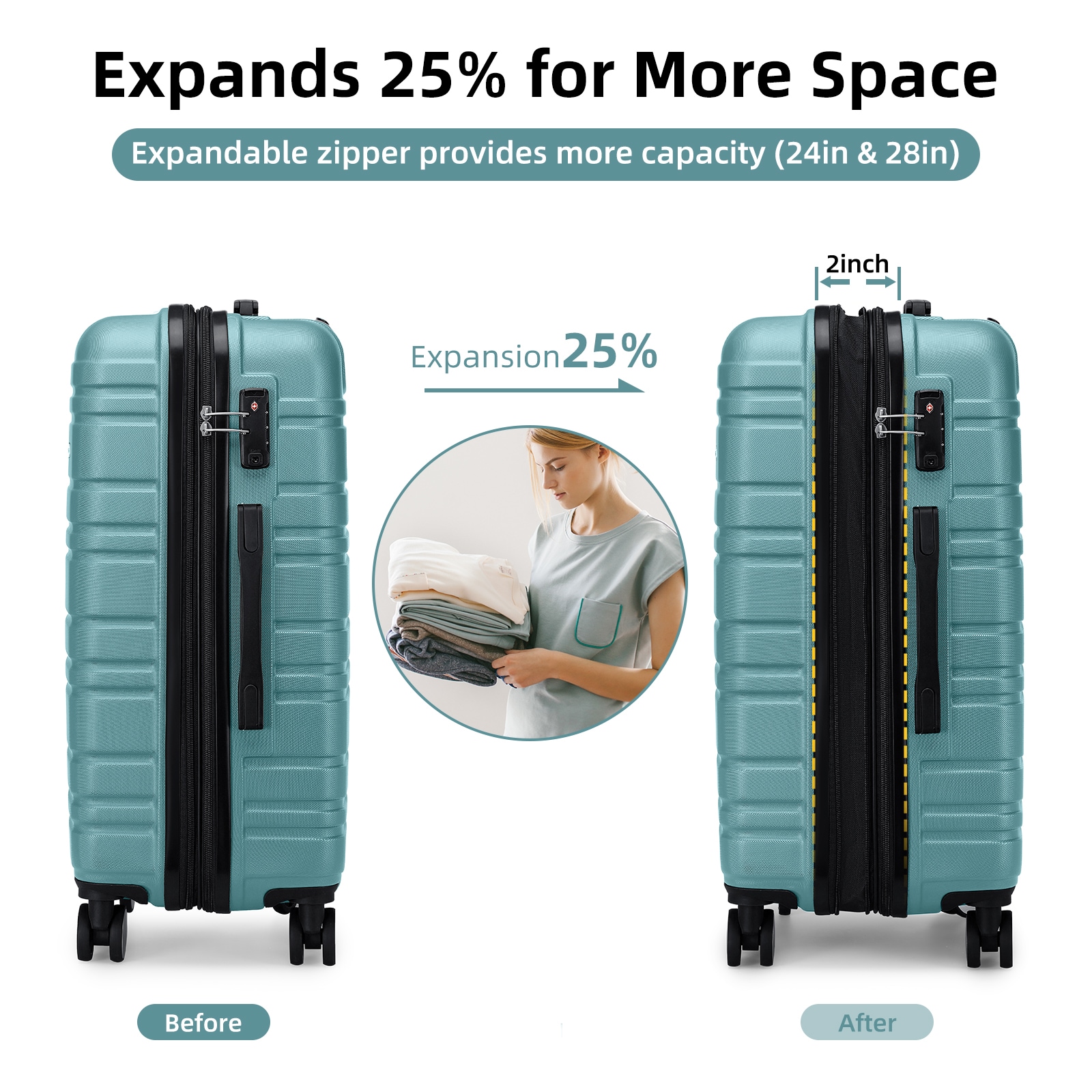 LOVMOR SF-H-W3412P334896 Luggage-And-Luggage-Sets - View #5