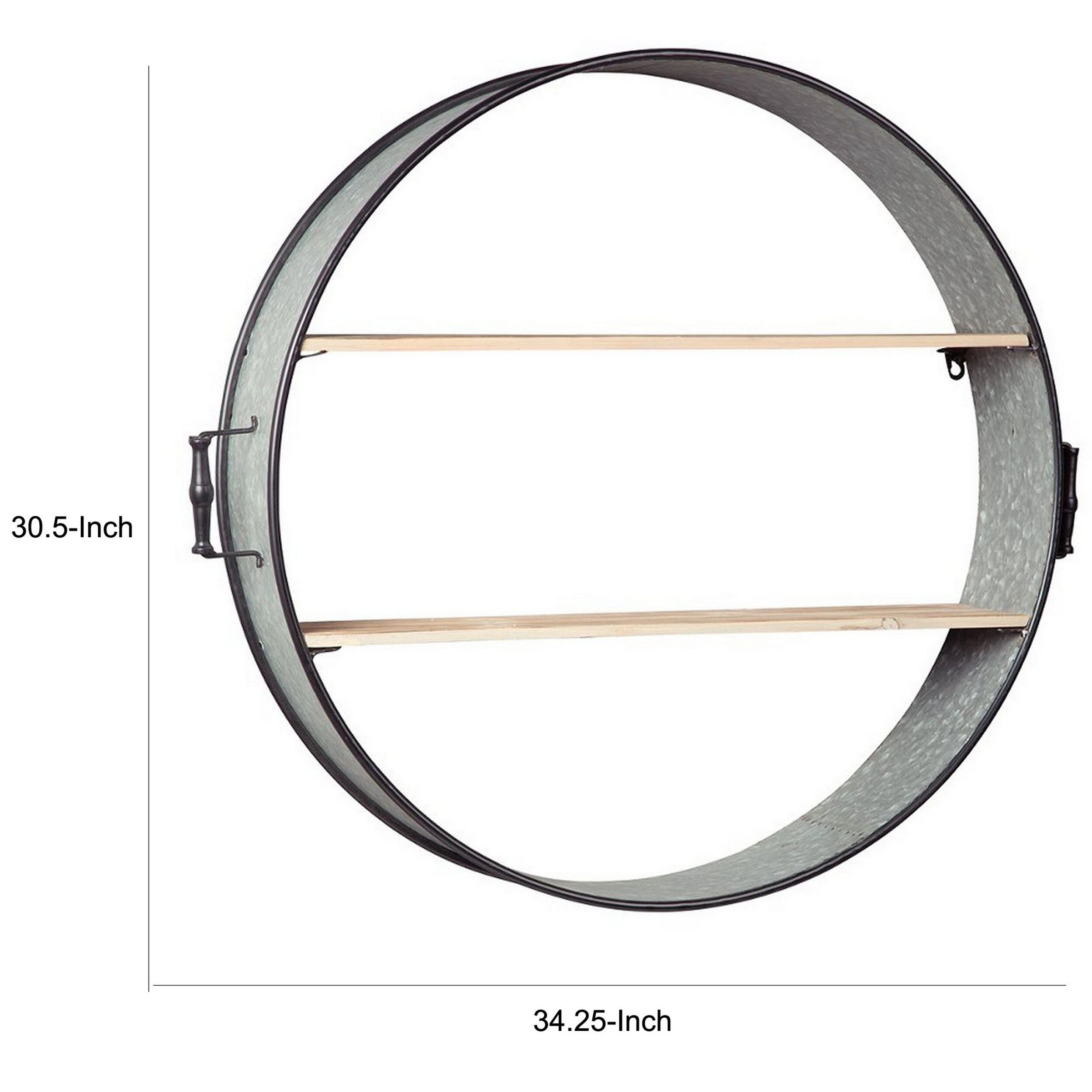Benzara BM227143 Wall-Mounted-Shelving - View #8