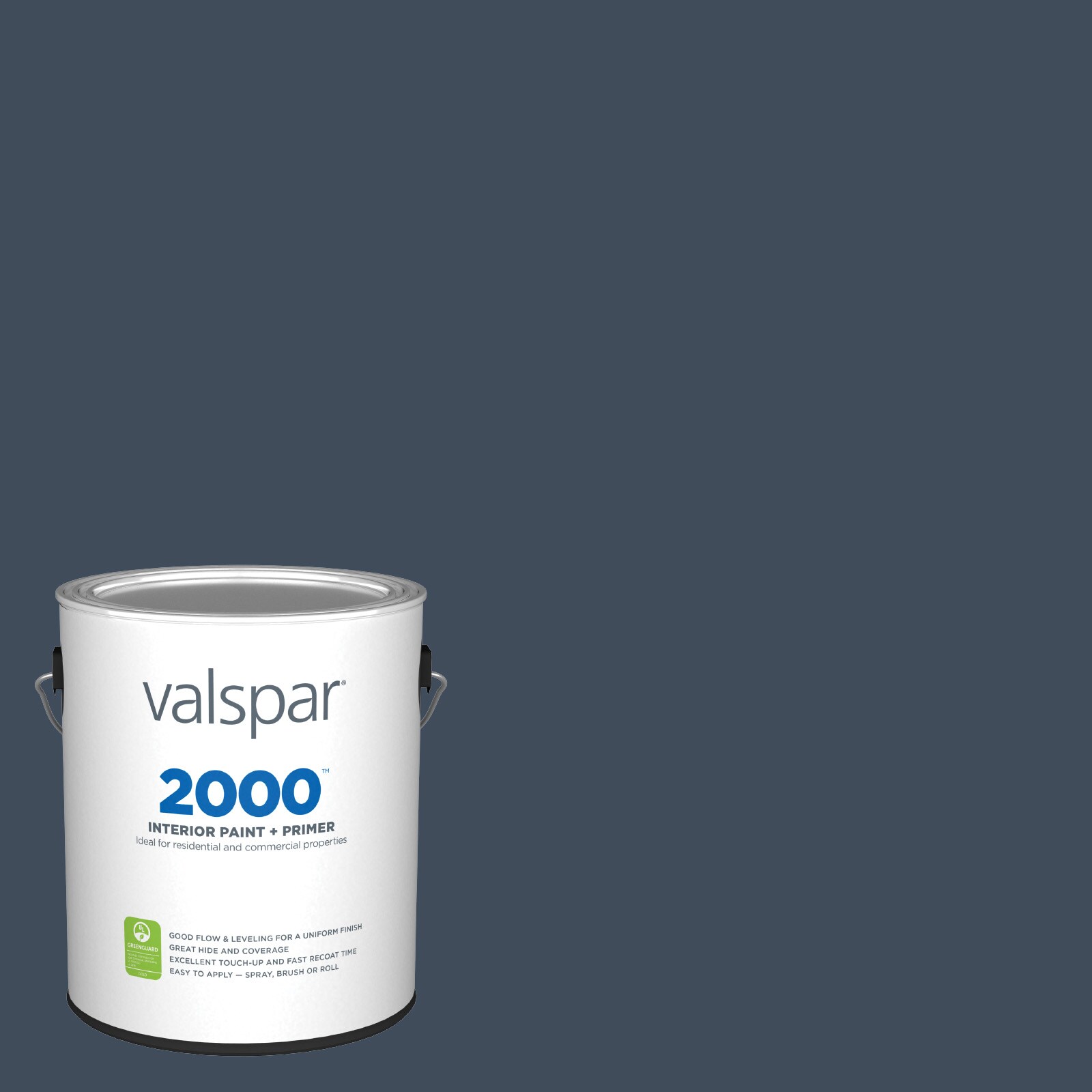 Valspar 4010-4-33854 2000 Semi-gloss Indigo Streamer 4010-4 Latex Interior Paint Paint + Primer ( 1-gallon )
