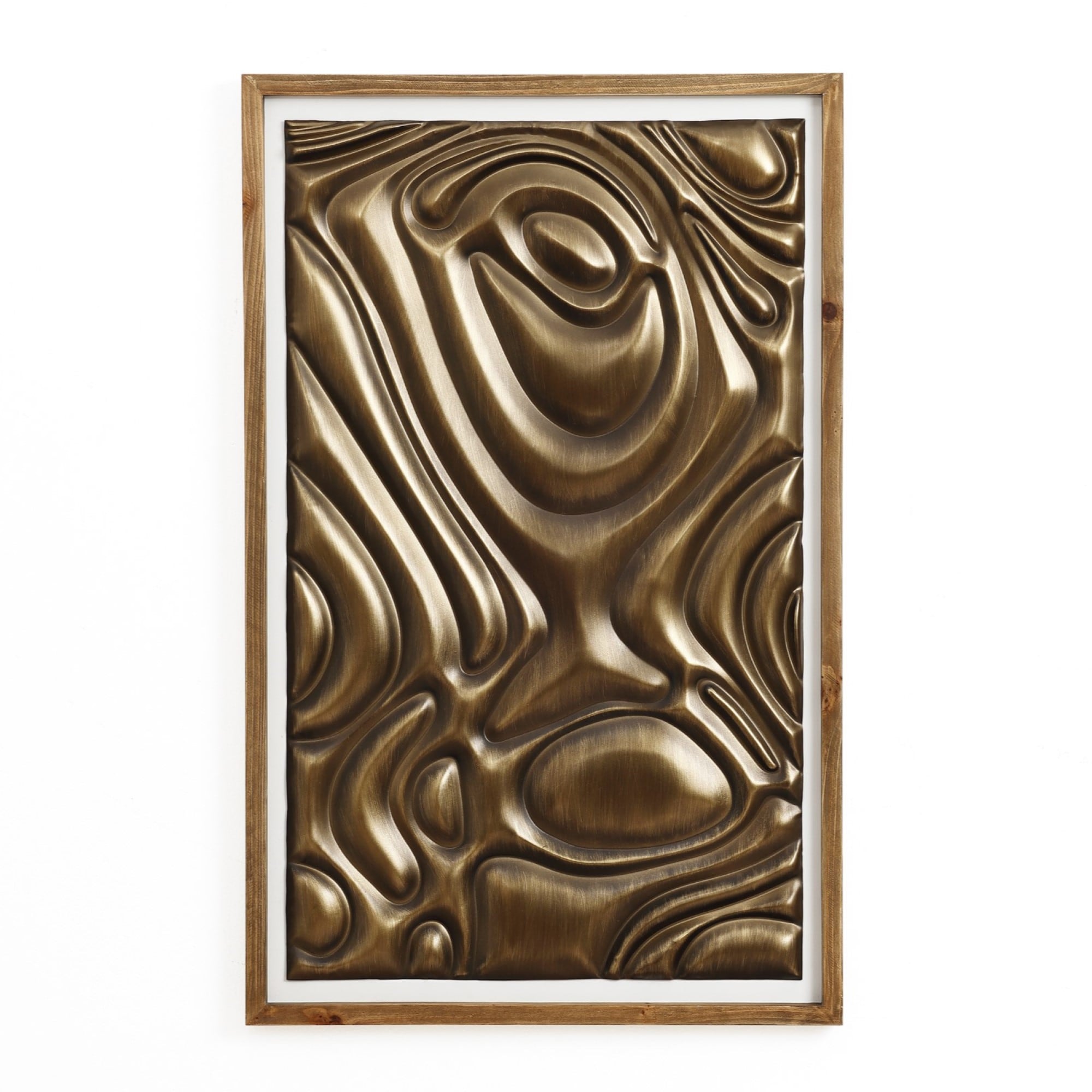 LuxenHome WHA2326 20.08-in W x 31.97-in H Metal Abstract Wall accent