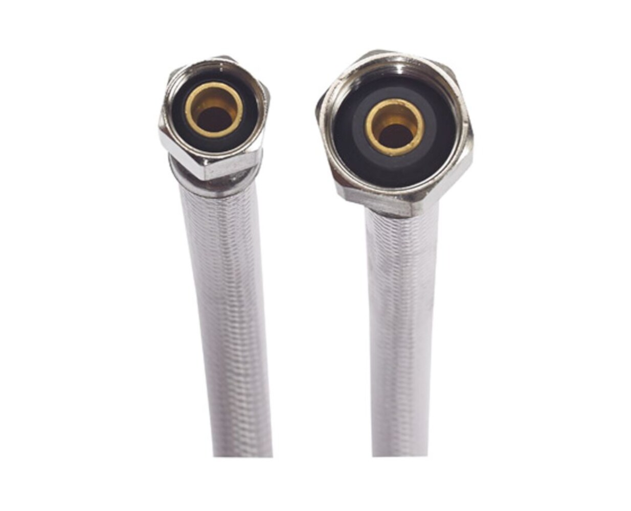  717013 3/8-in compression x 1/2-in FIP x 12-in Braided PVC Flexible Faucet Supply Line