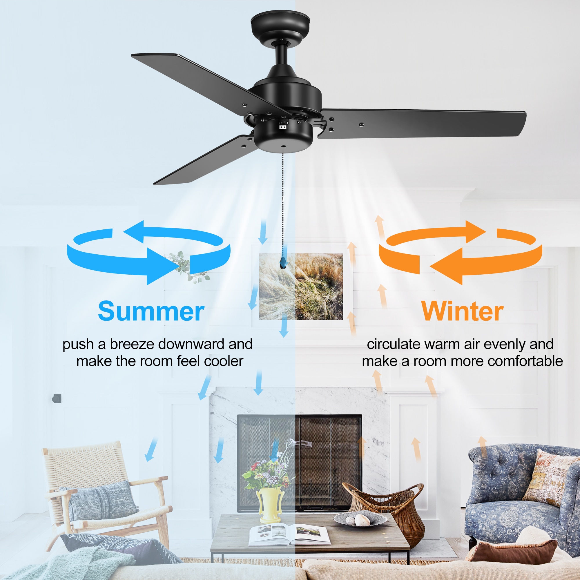 Breezary 25011-AB Ceiling-Fans - View #6