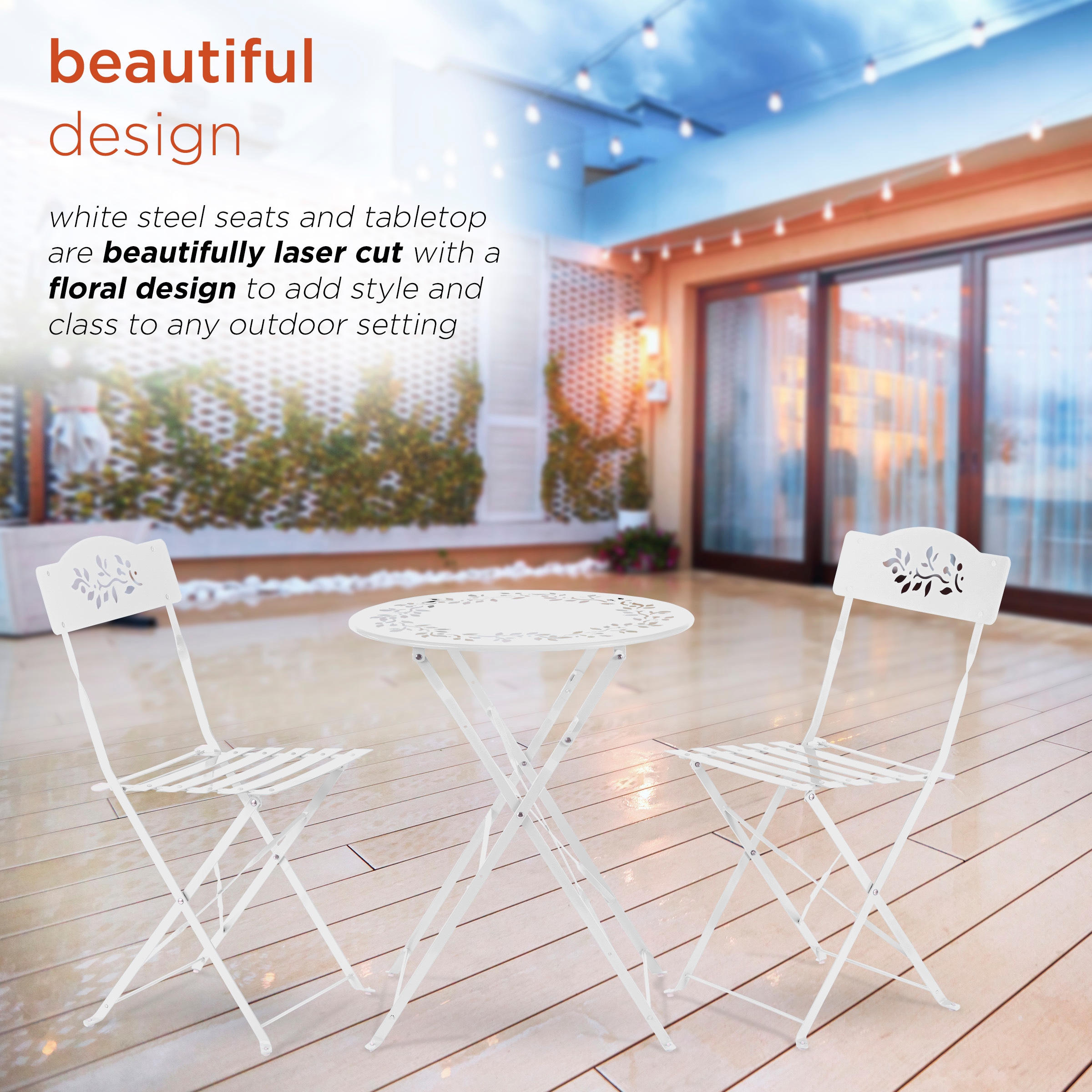 Alpine Corporation MSY100A-WT Patio-Dining-Sets - View #6