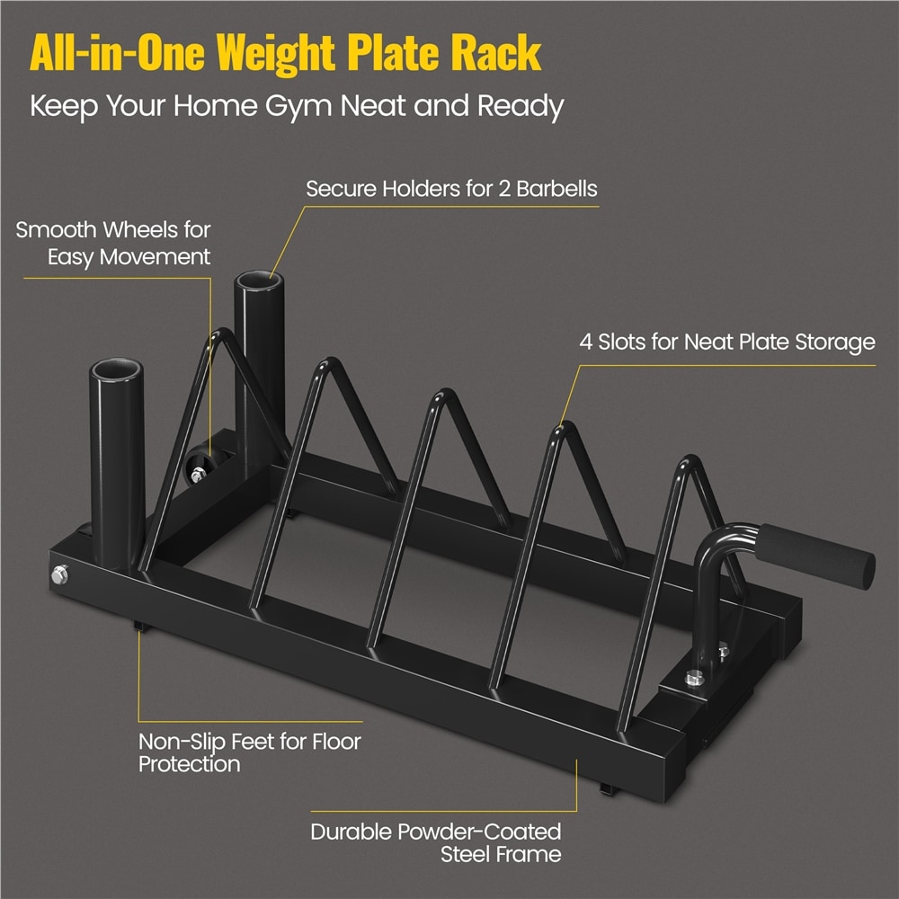 Yaheetech LS9WIQ0001 Barbells-Weight-Bars-Plates - View #4